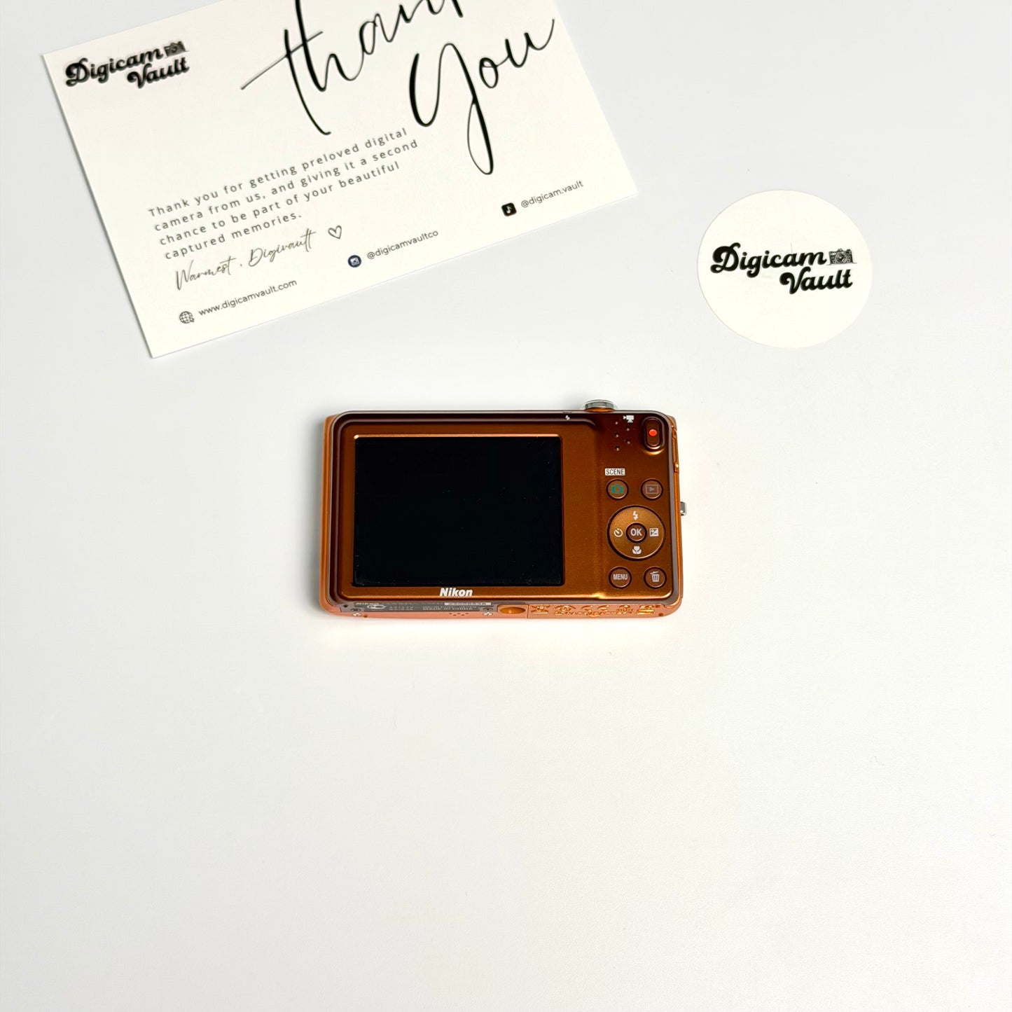 NIKON COOLPIX S3500 [ORANGE]