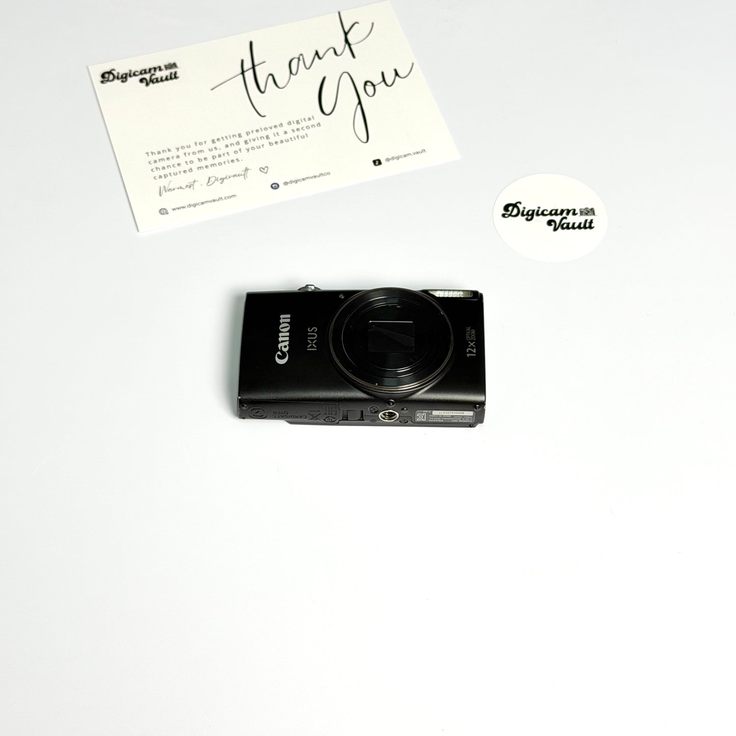 CANON POWERSHOT ELPH 360 HS / IXUS 285 [BLACK] - POPULAR ✮