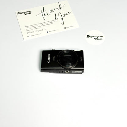 CANON POWERSHOT ELPH 360 HS / IXUS 285 [BLACK] - POPULAR ✮