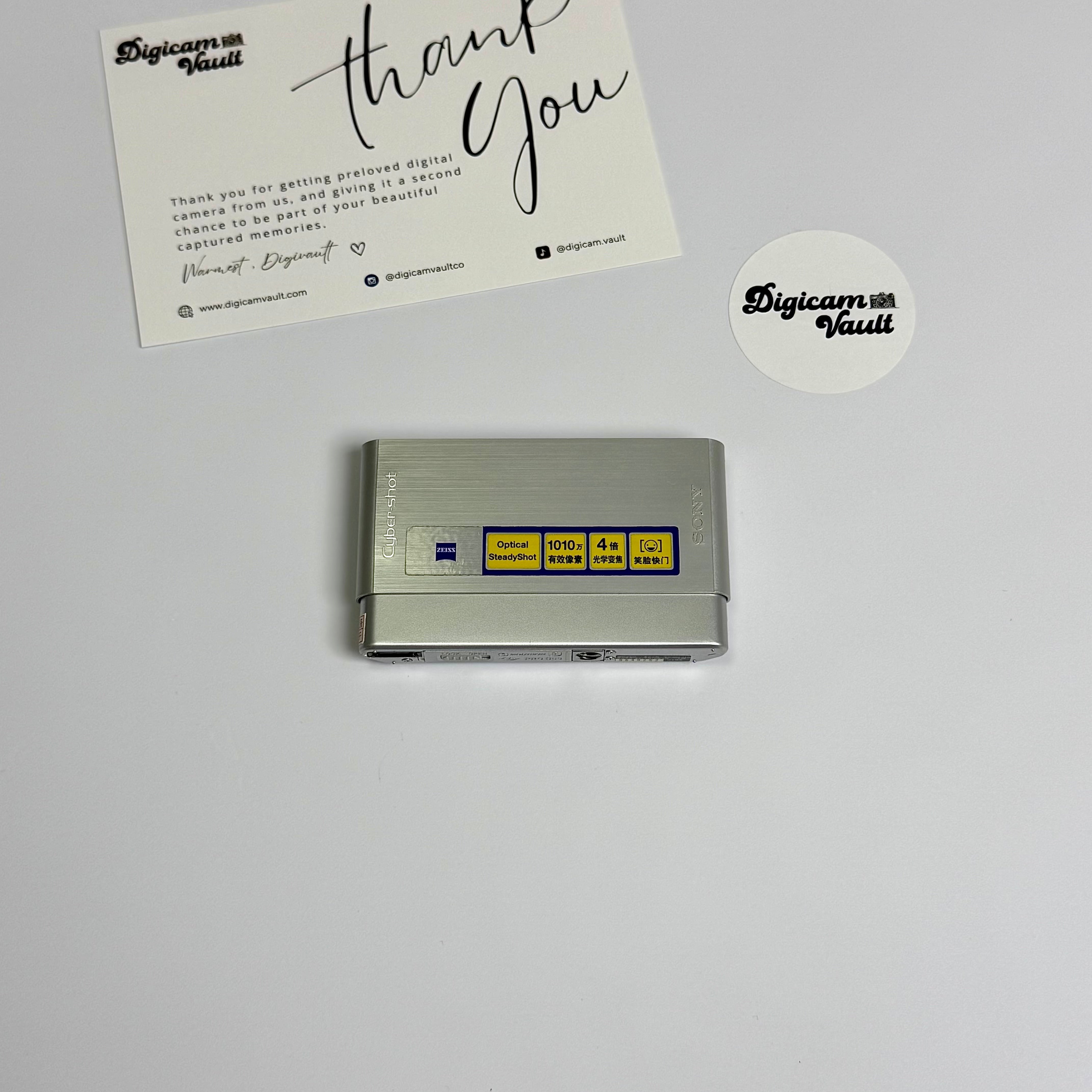 SONY CYBERSHOT T77 [SILVER]