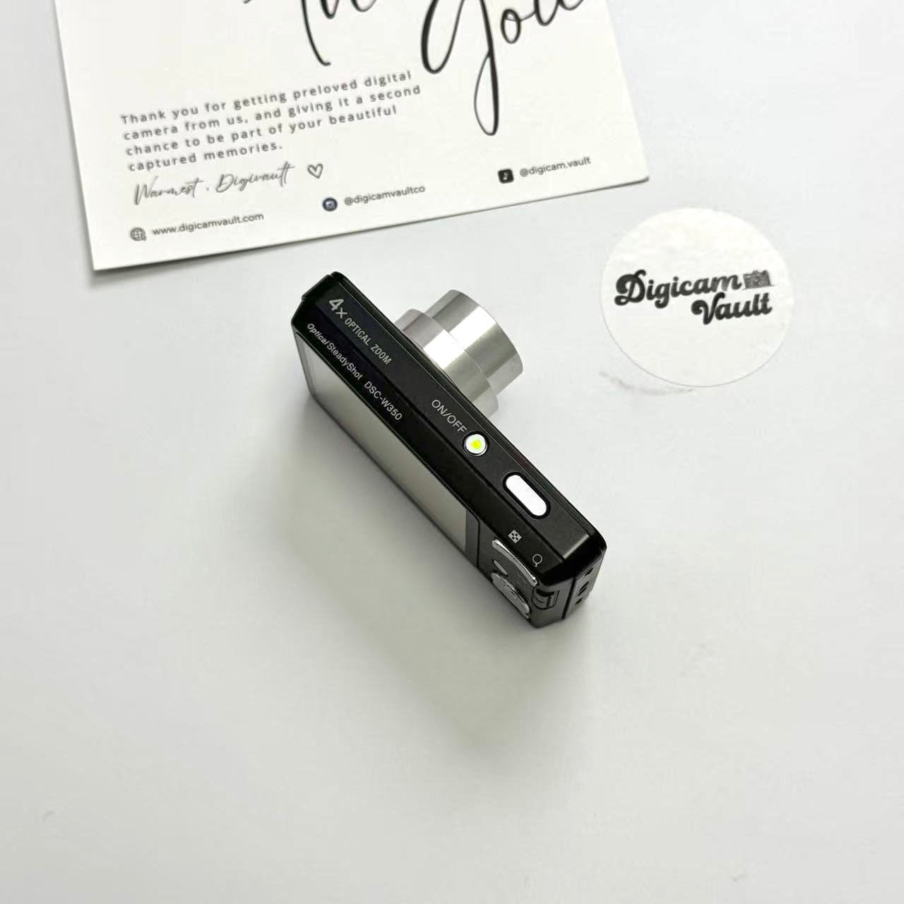 SONY CYBERSHOT DSC-W350 [BLACK] - TEAM FAV✮