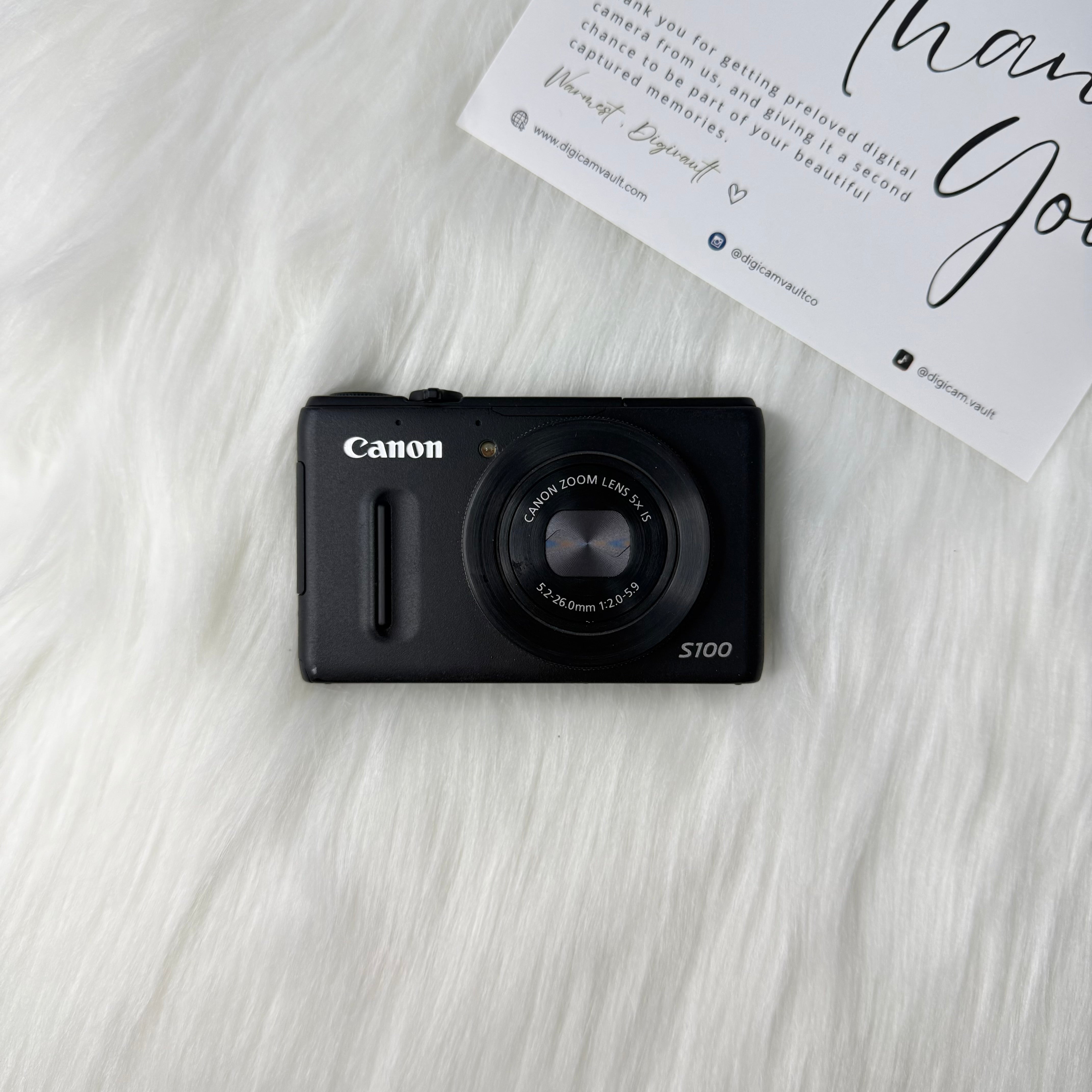 CANON POWERSHOT S100 [BLACK]