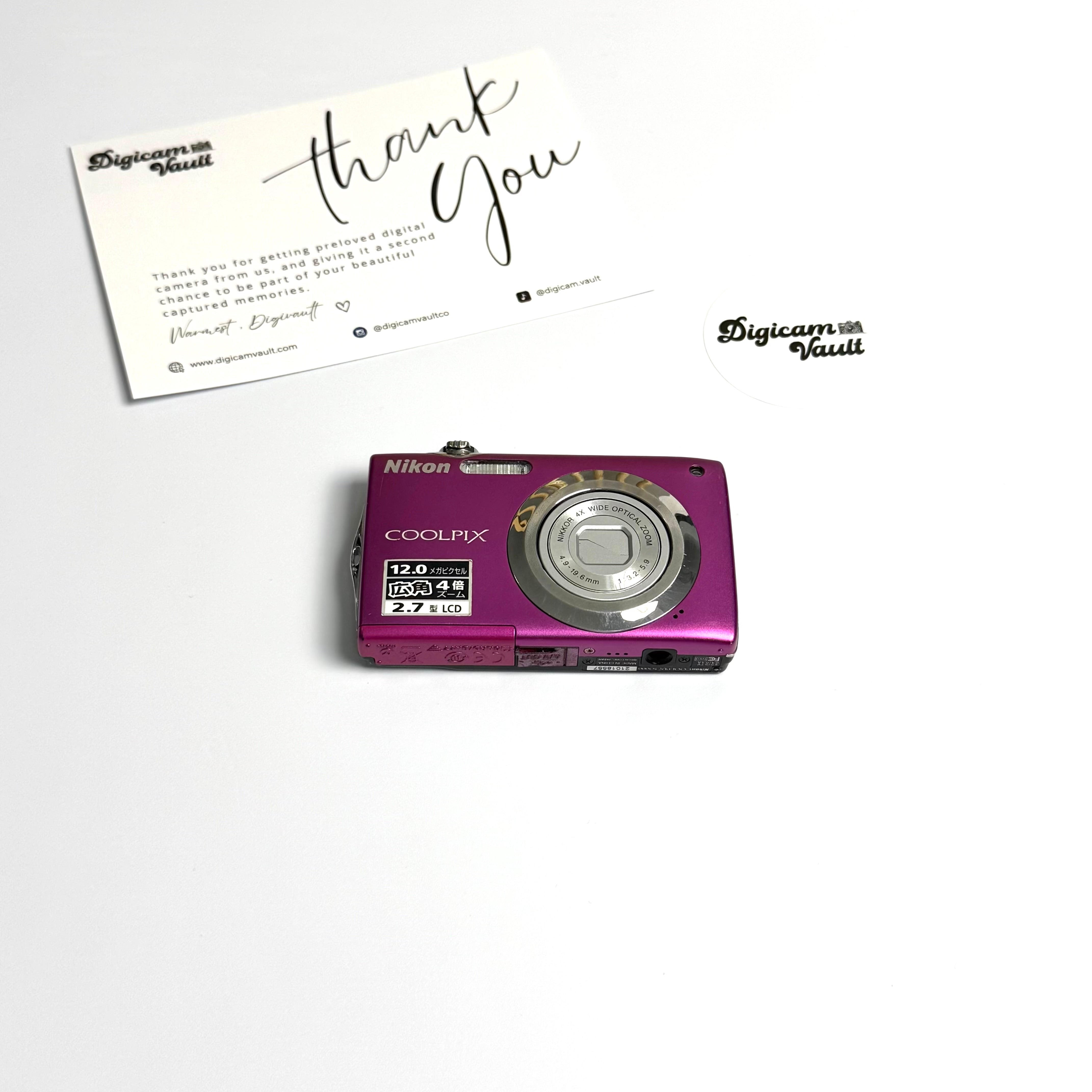 NIKON COOLPIX S3000 [PURPLE]