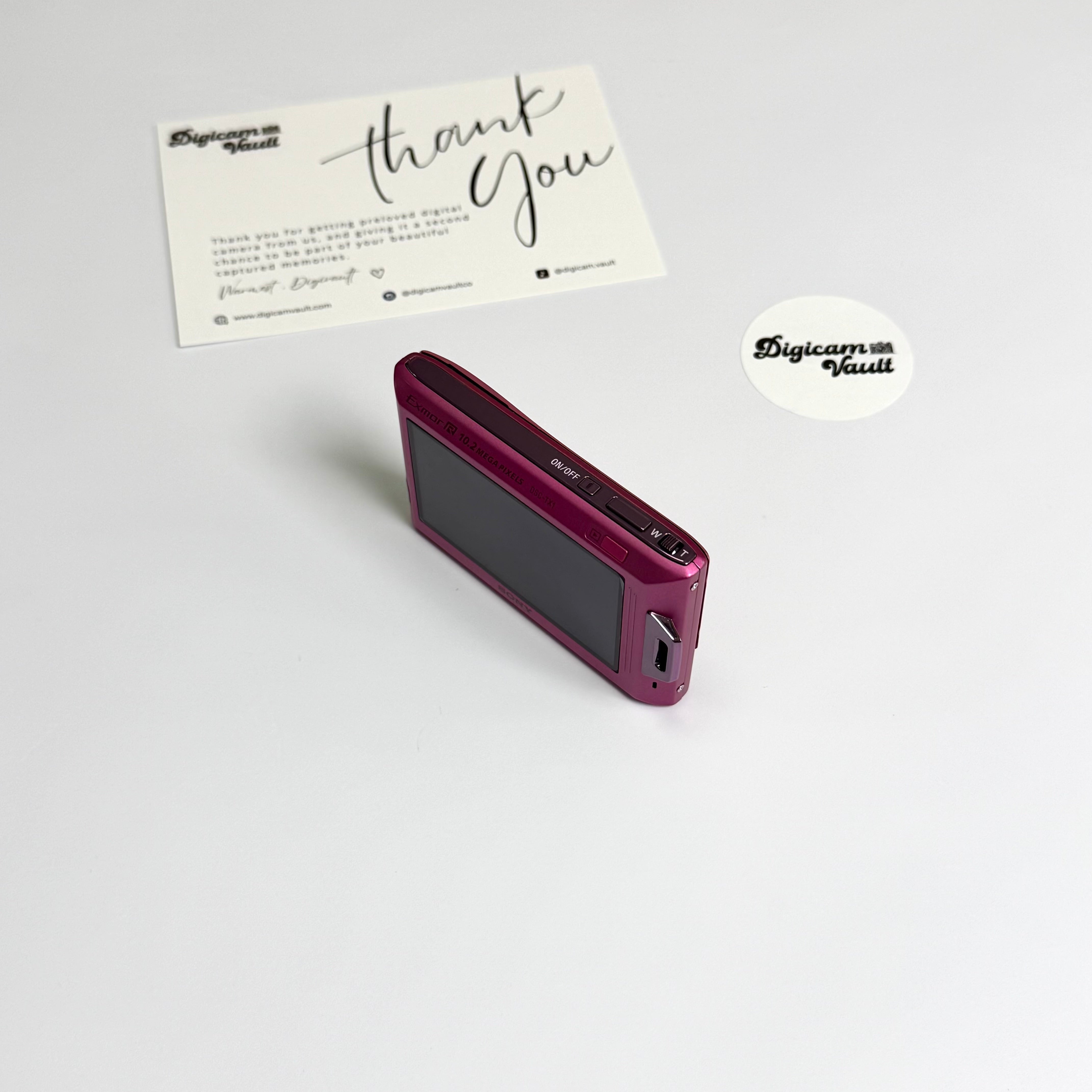 SONY CYBERSHOT DSC-TX1 [PINK]
