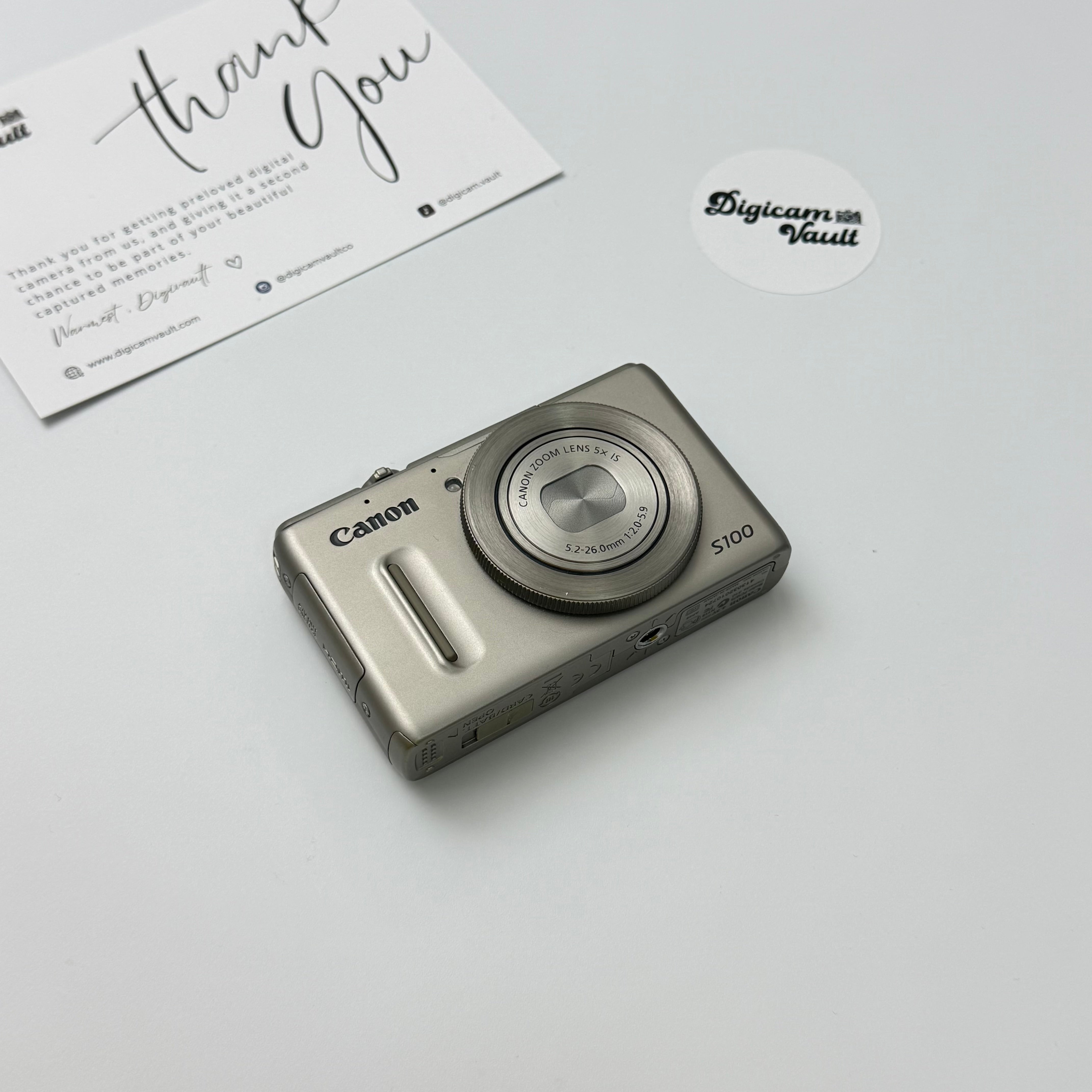CANON POWERSHOT S100 [SILVER]
