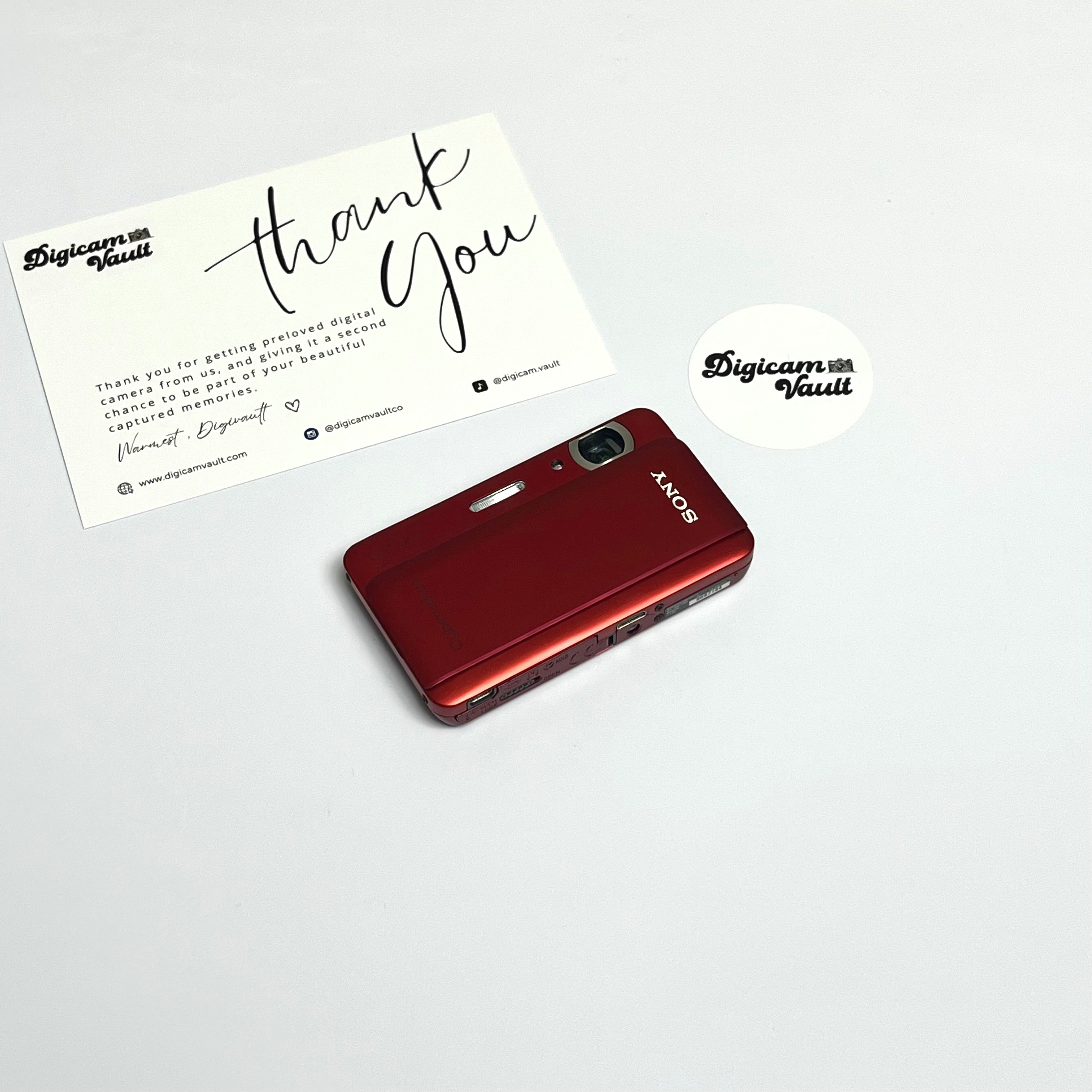SONY CYBERSHOT DSC-TX66 [RED]