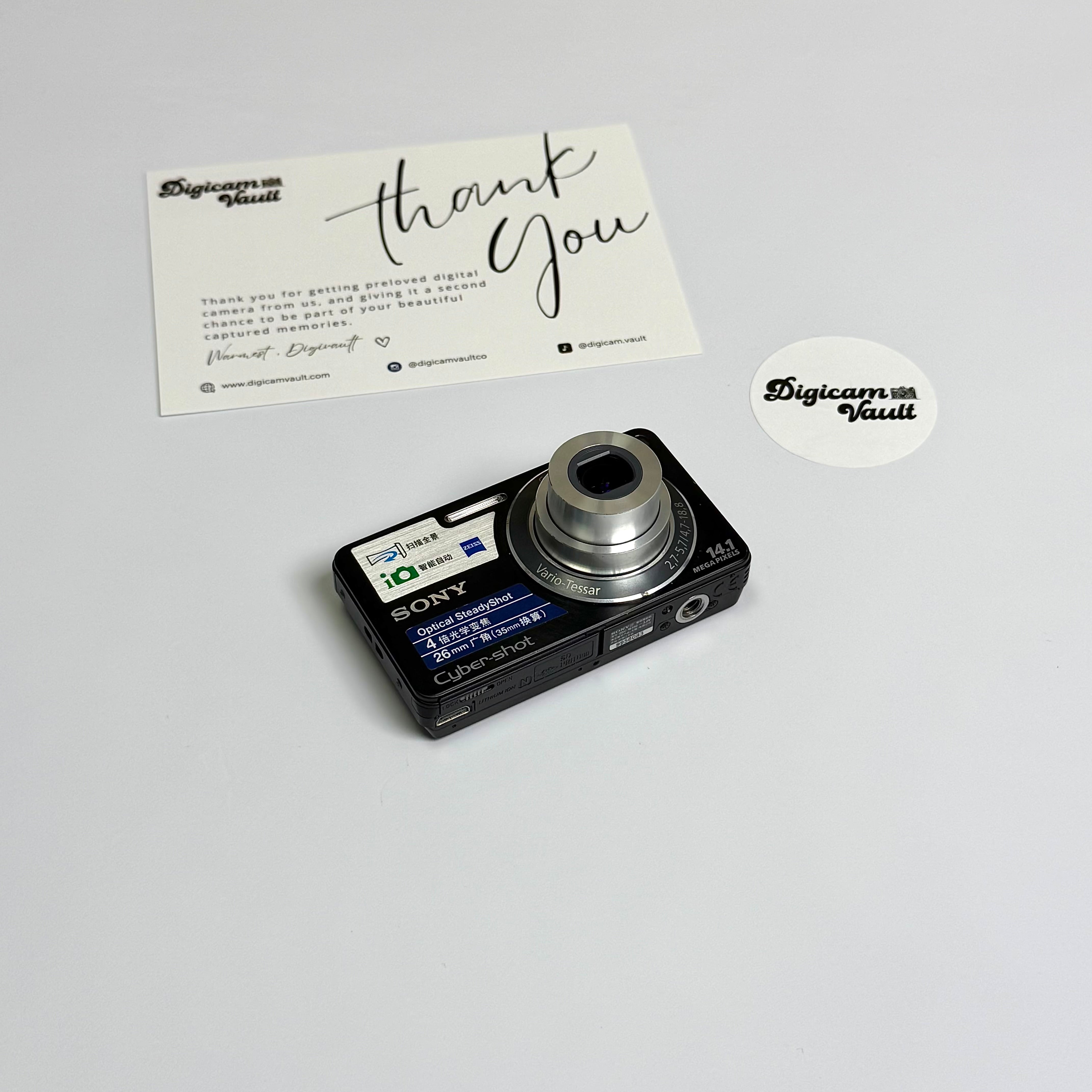 SONY CYBERSHOT DSC-W350 [BLACK] - TEAM FAV✮