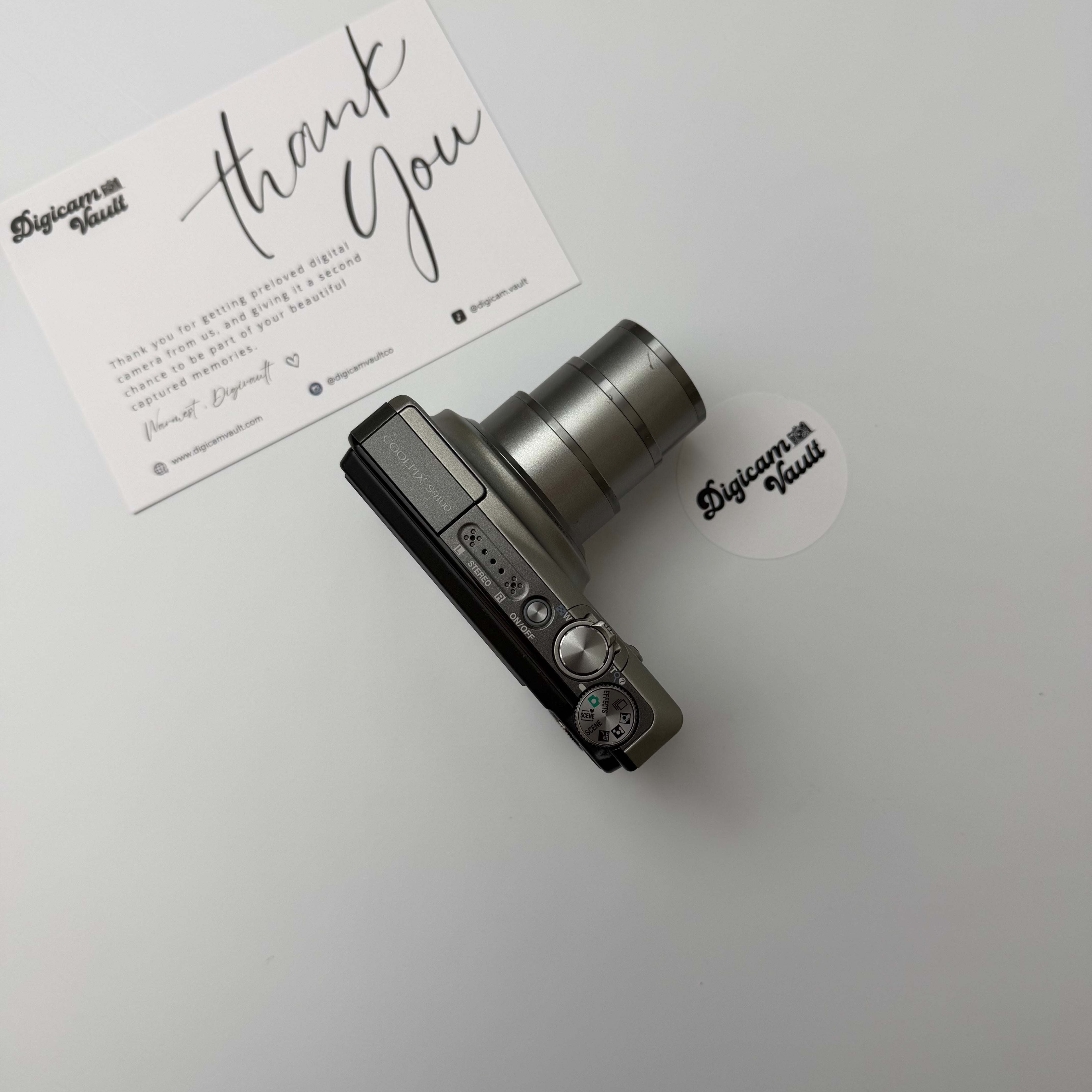 NIKON COOLPIX S9100 [SILVER]