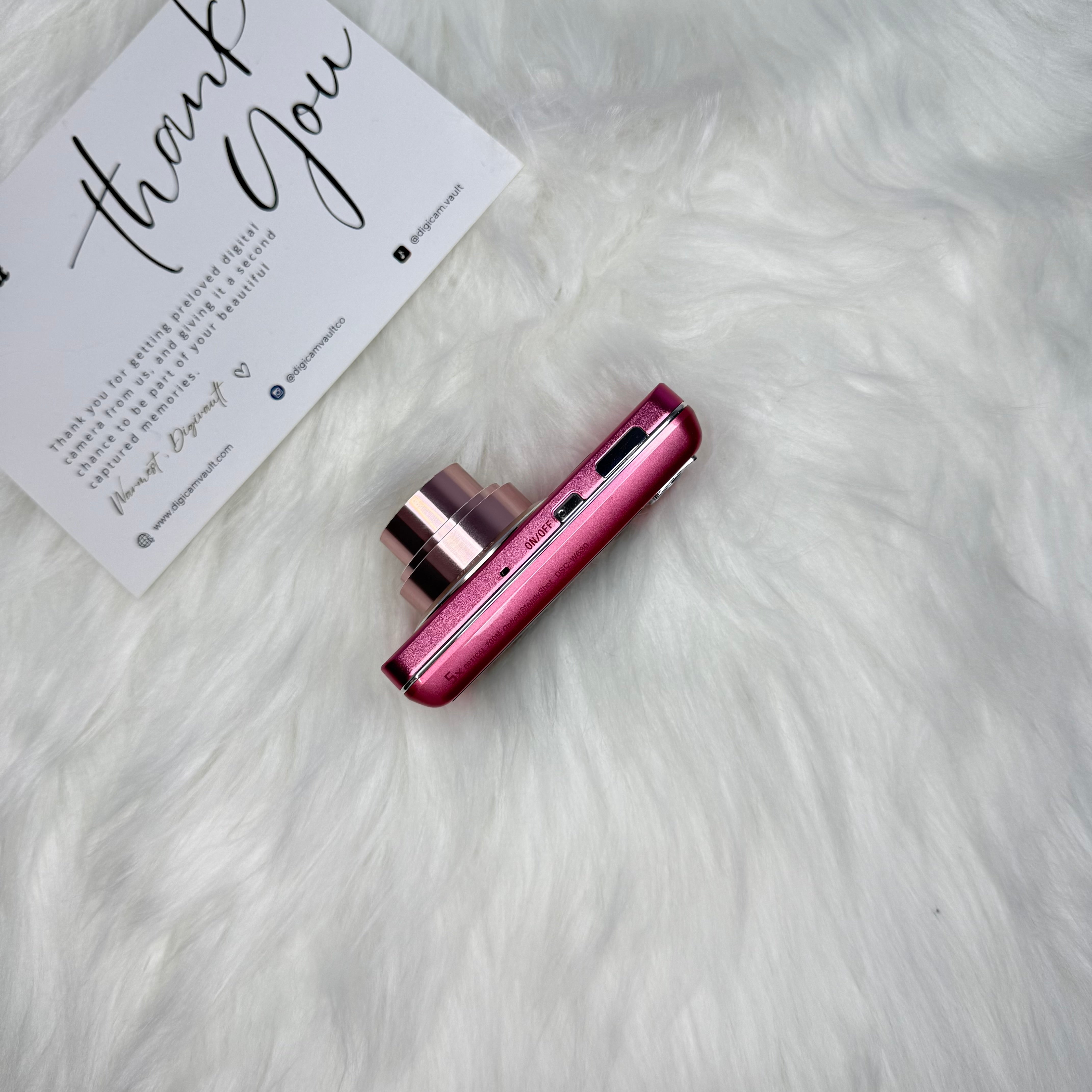 SONY CYBERSHOT DSC-W630 [PINK]