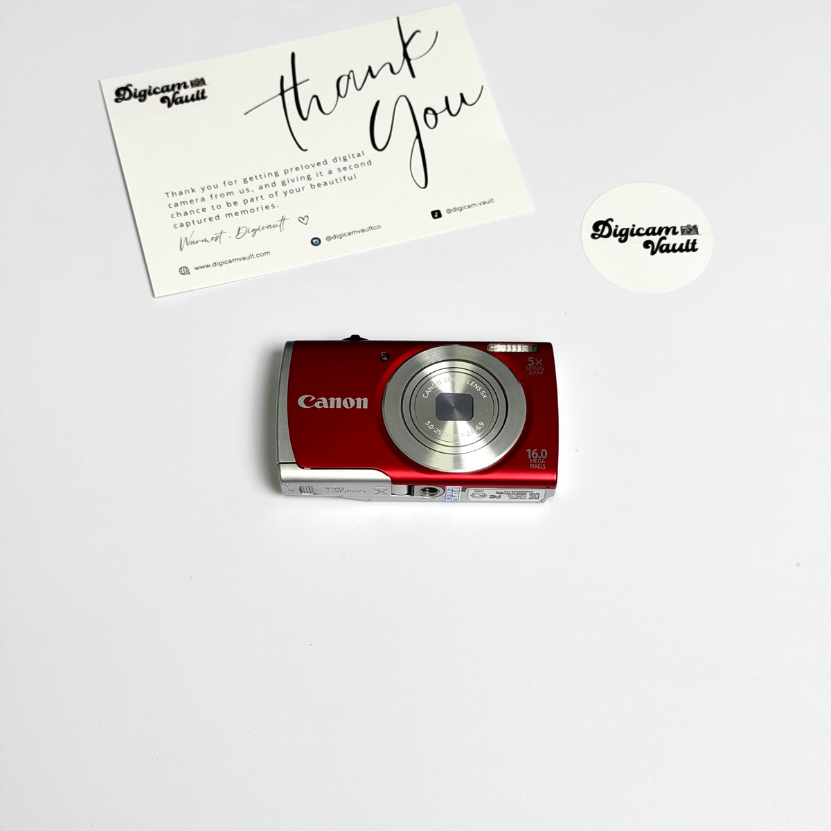 CANON POWERSHOT A2500 IS [RED]