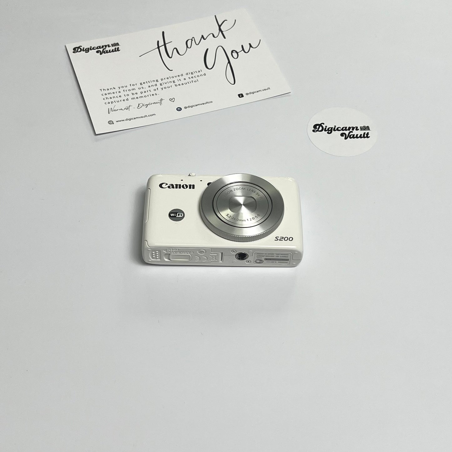 CANON POWERSHOT S200 [WHITE]