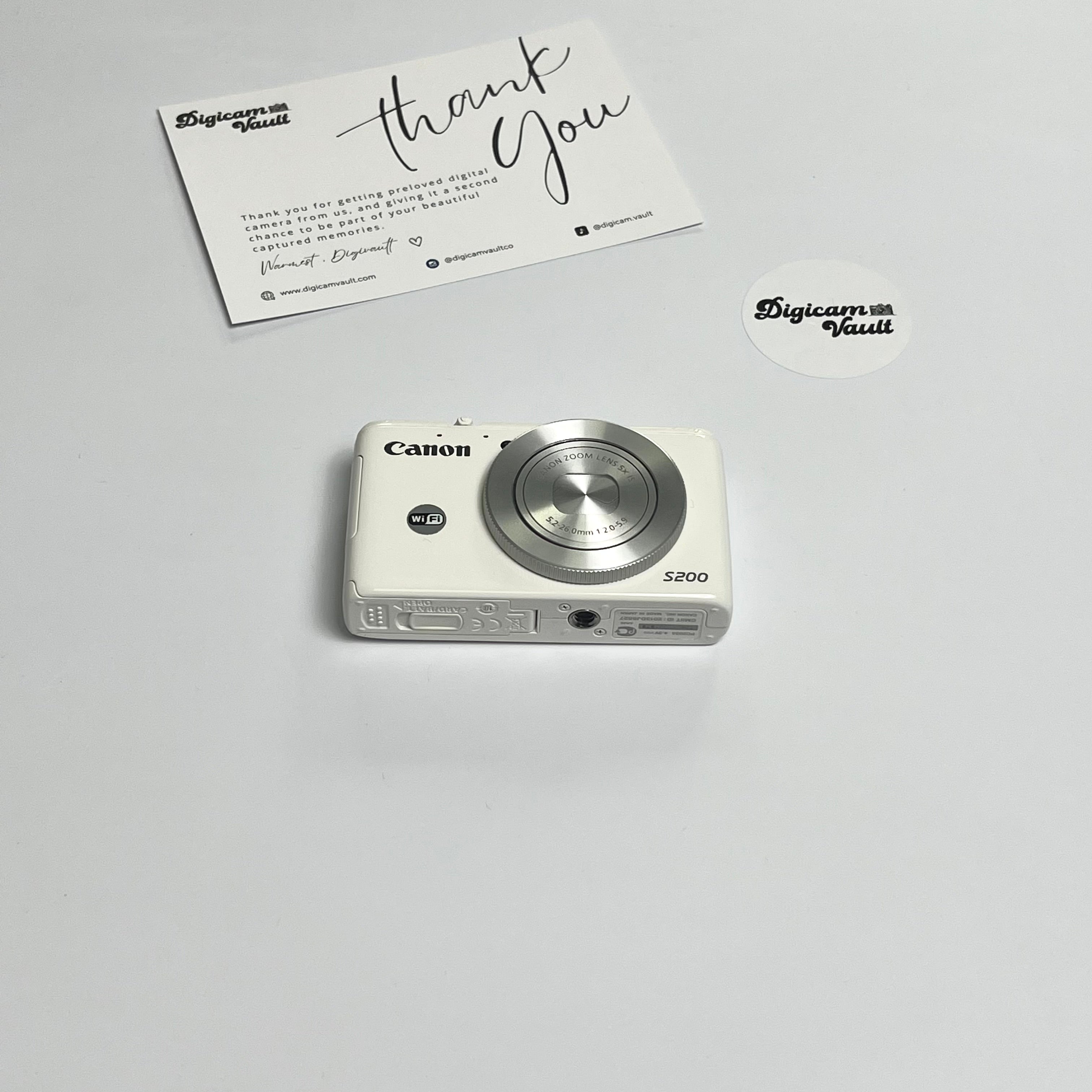 CANON POWERSHOT S200 [WHITE]
