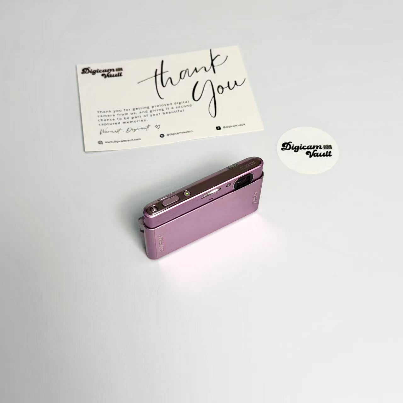 SONY CYBERSHOT T77 [PINK]