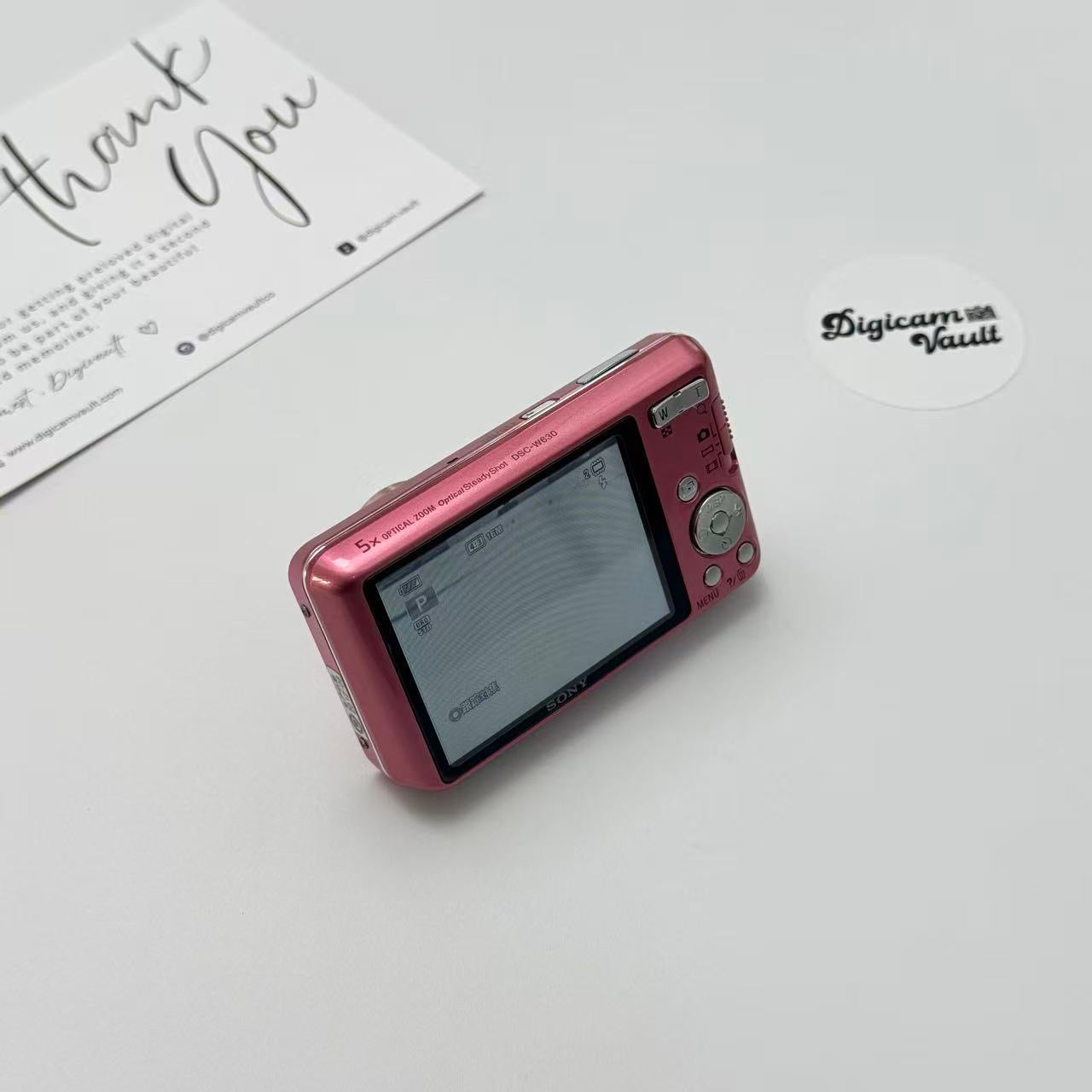 SONY CYBERSHOT DSC-W630 [PINK]
