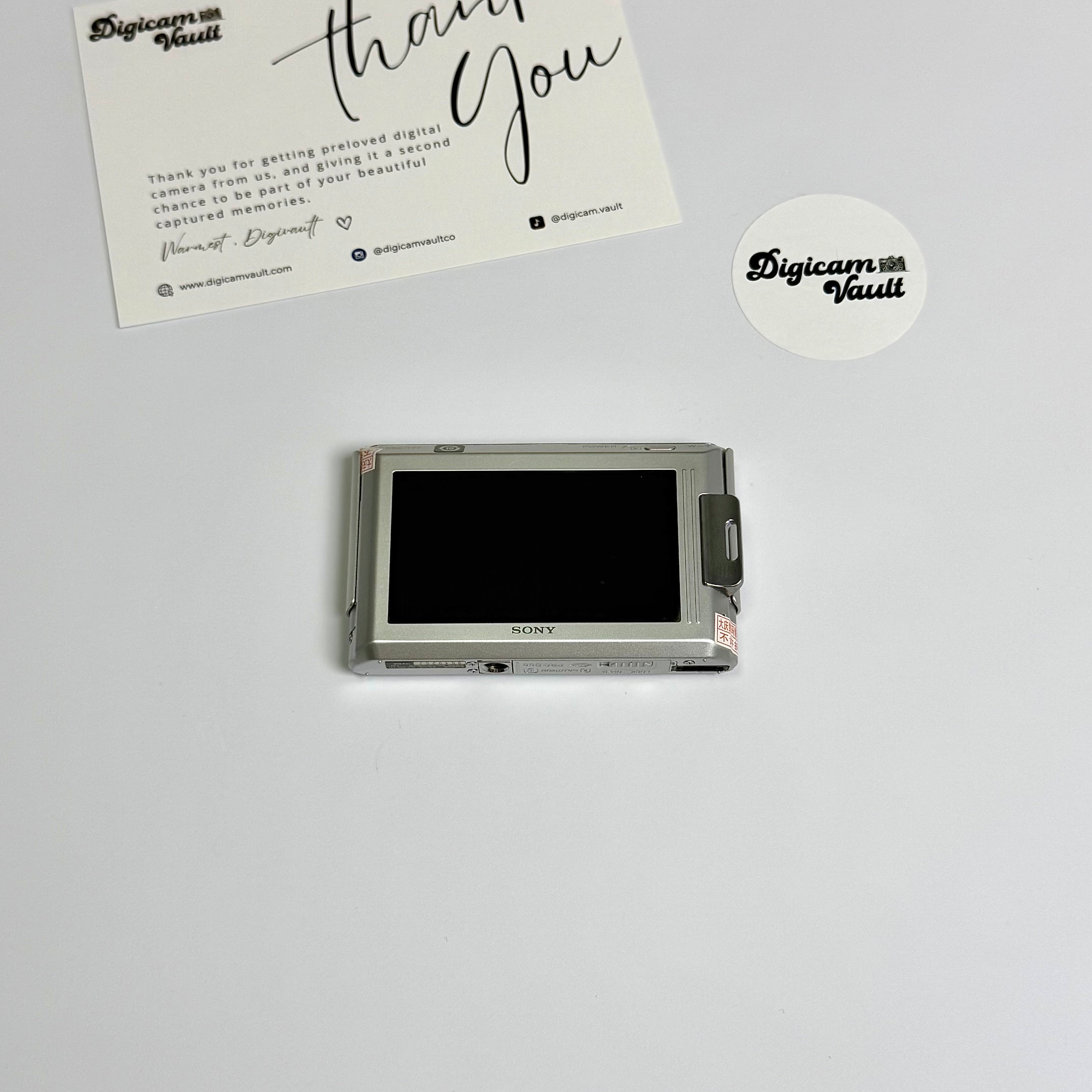 SONY CYBERSHOT T77 [SILVER]