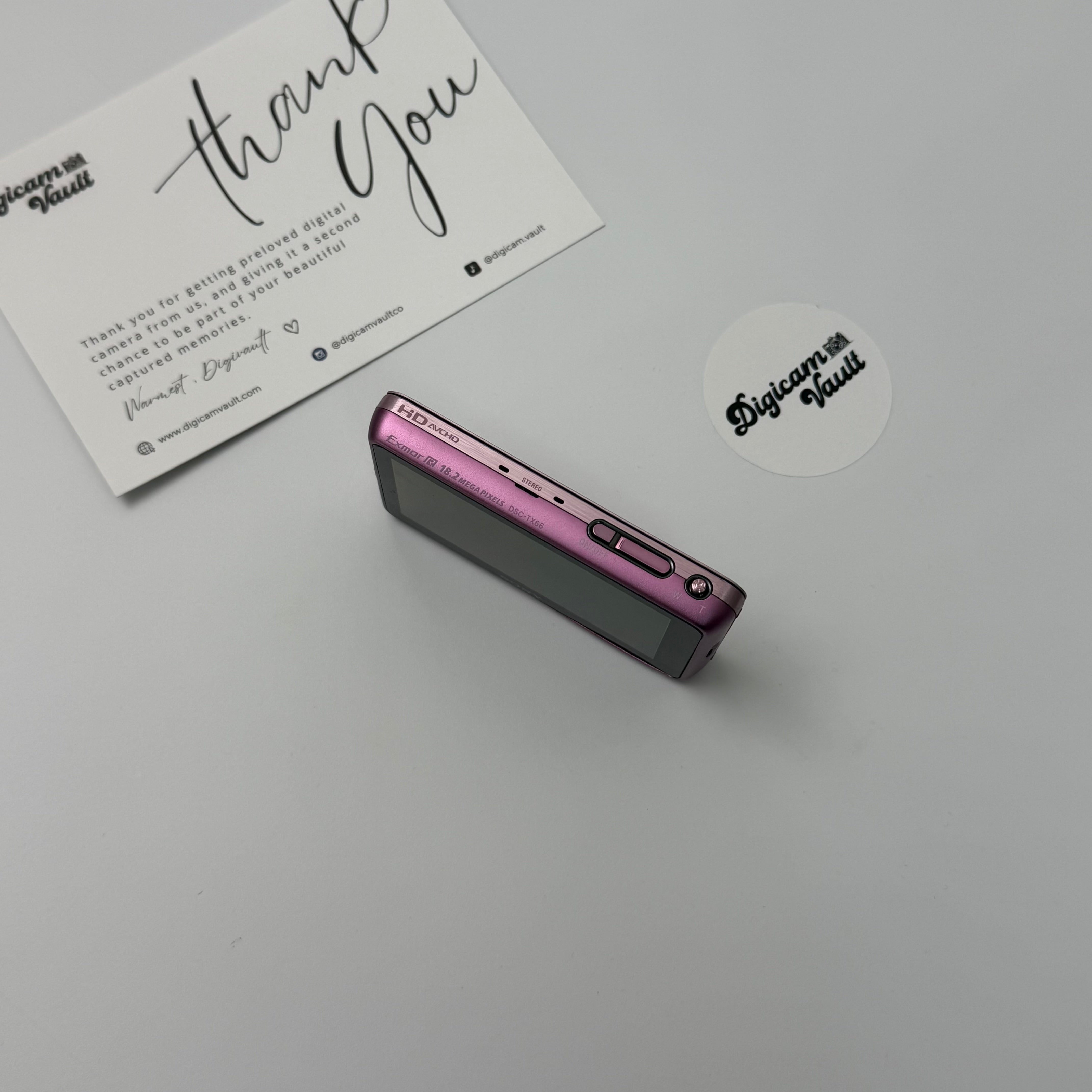 SONY CYBERSHOT DSC-TX66 [PINK]