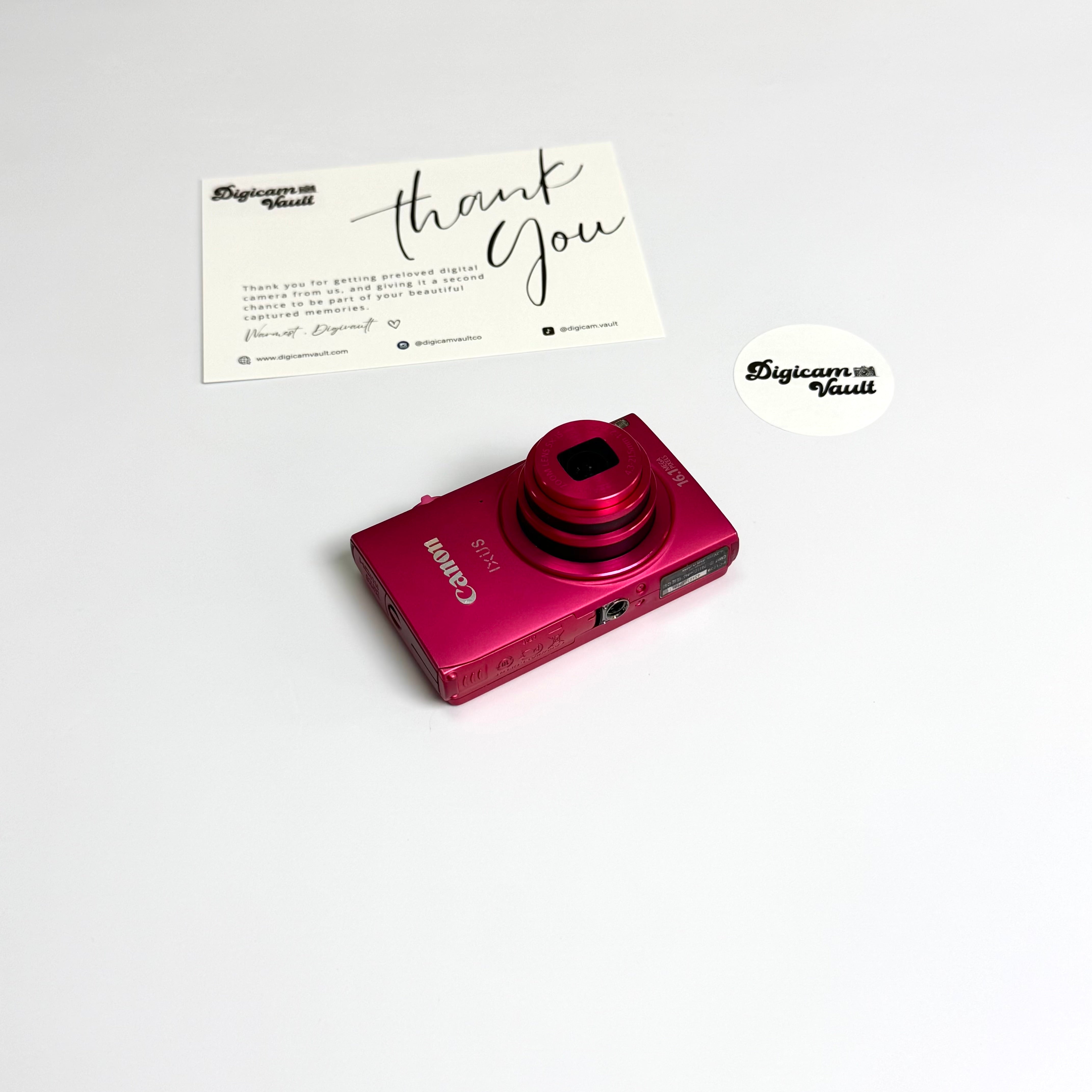 CANON IXUS 240 HS [ROSE RED]