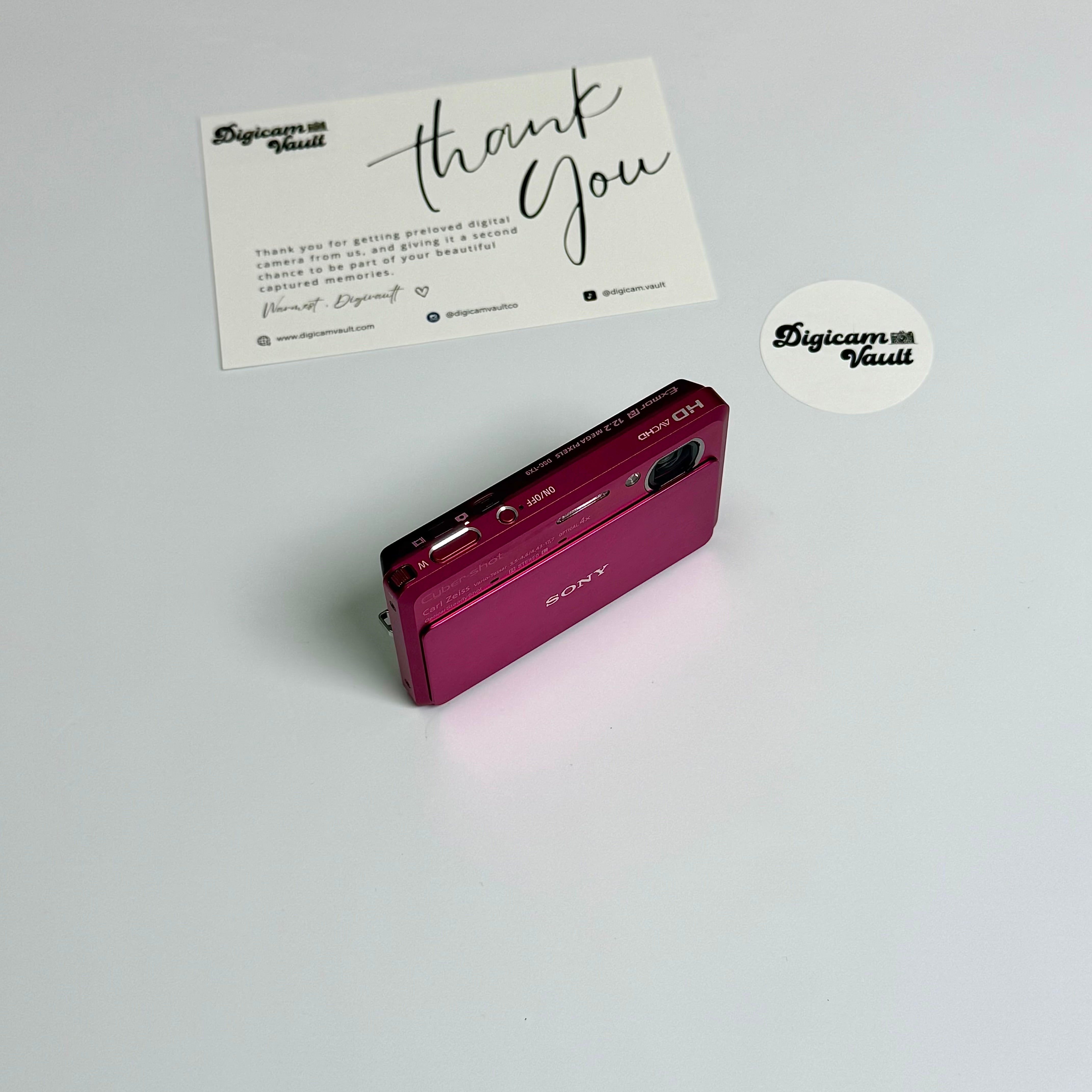 SONY CYBERSHOT DSC-TX9 [ROSE PINK]