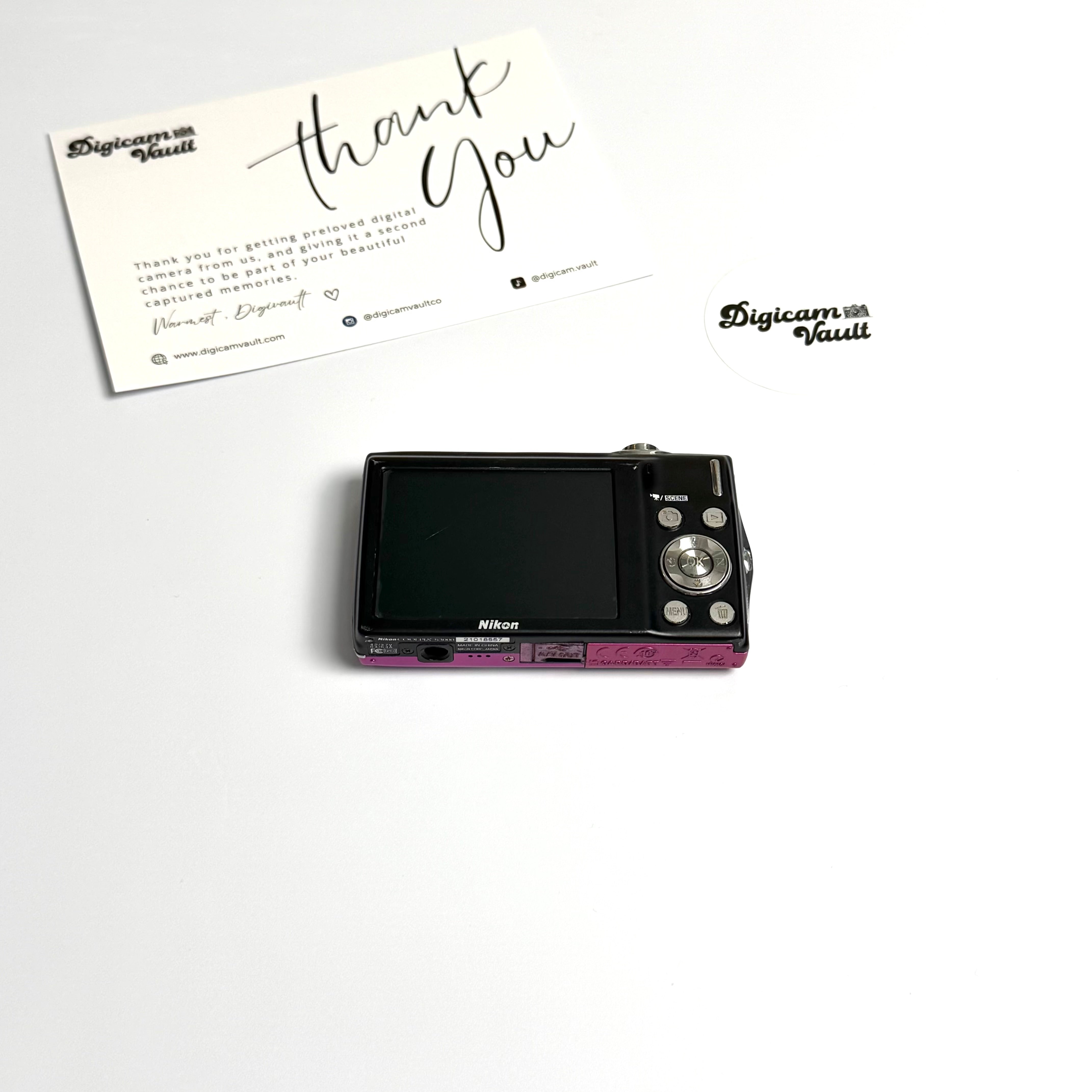 NIKON COOLPIX S3000 [PURPLE]