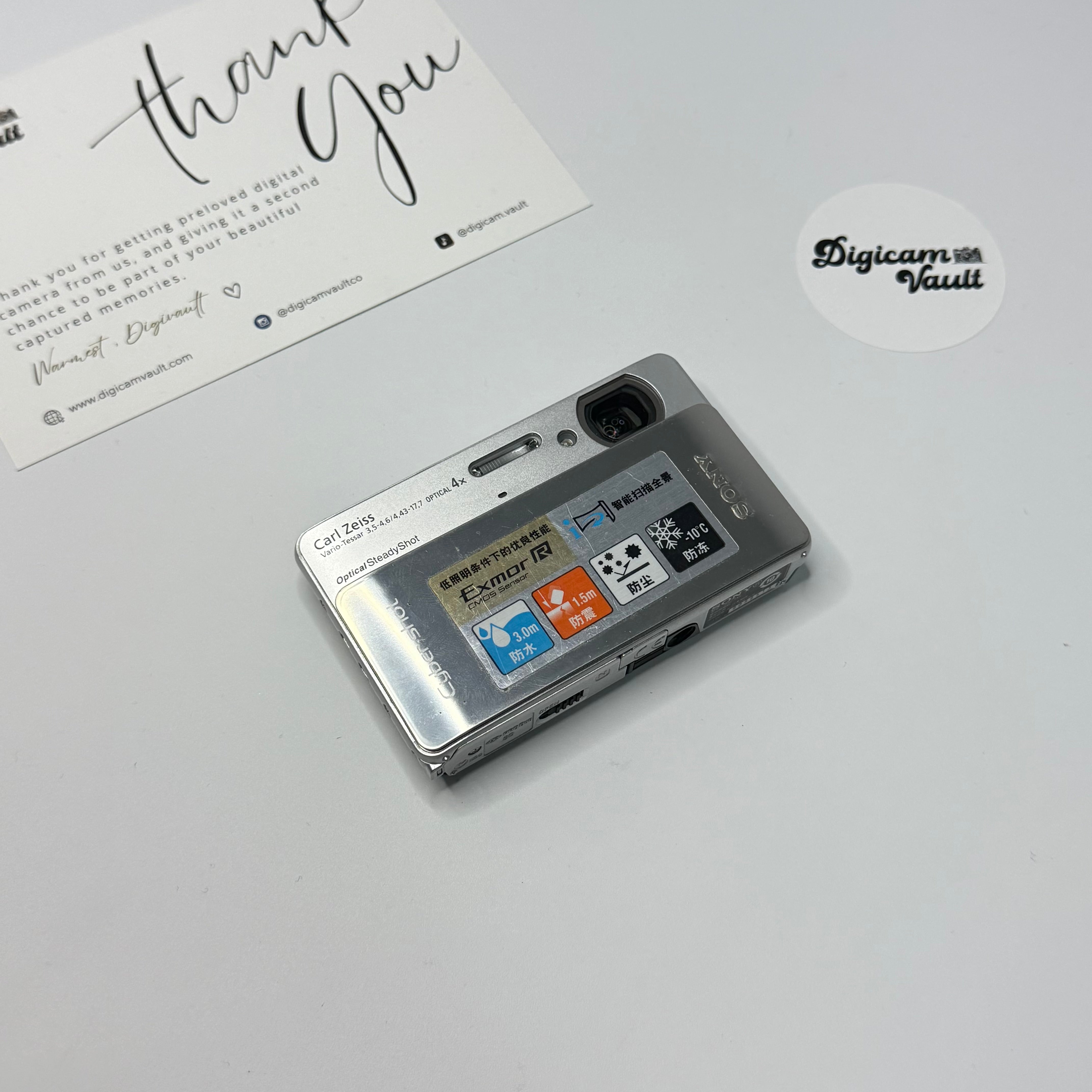 SONY CYBERSHOT DSC-TX5 [SILVER]