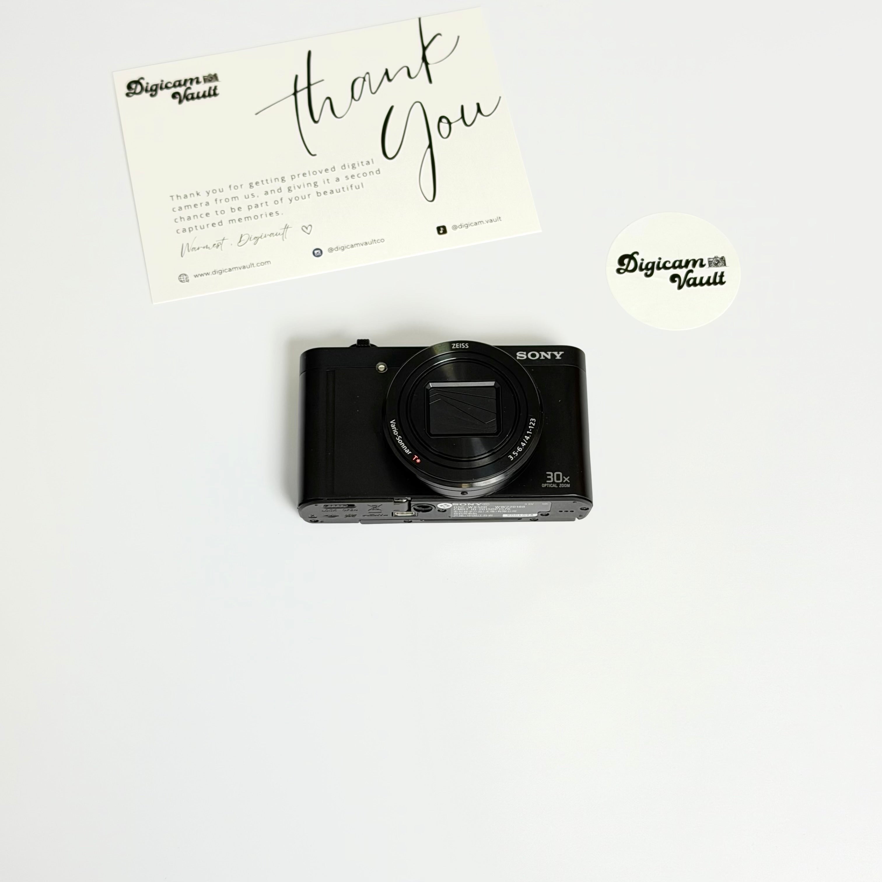 SONY CYBERSHOT DSC-WX500 [BLACK]