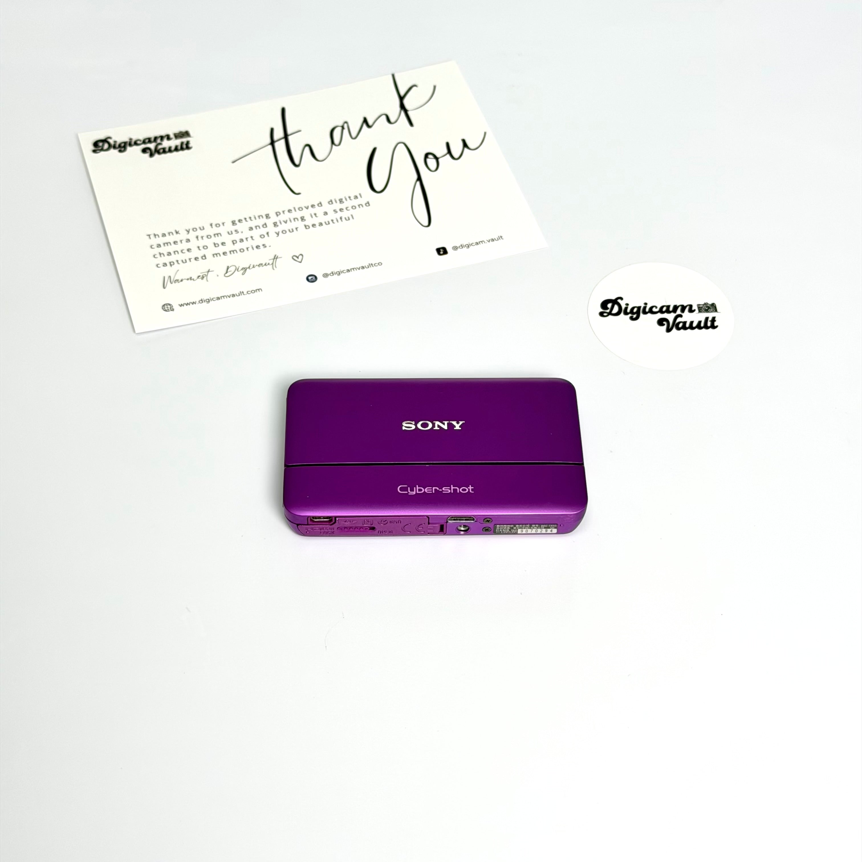 SONY CYBERSHOT DSC-TX55 [PURPLE]