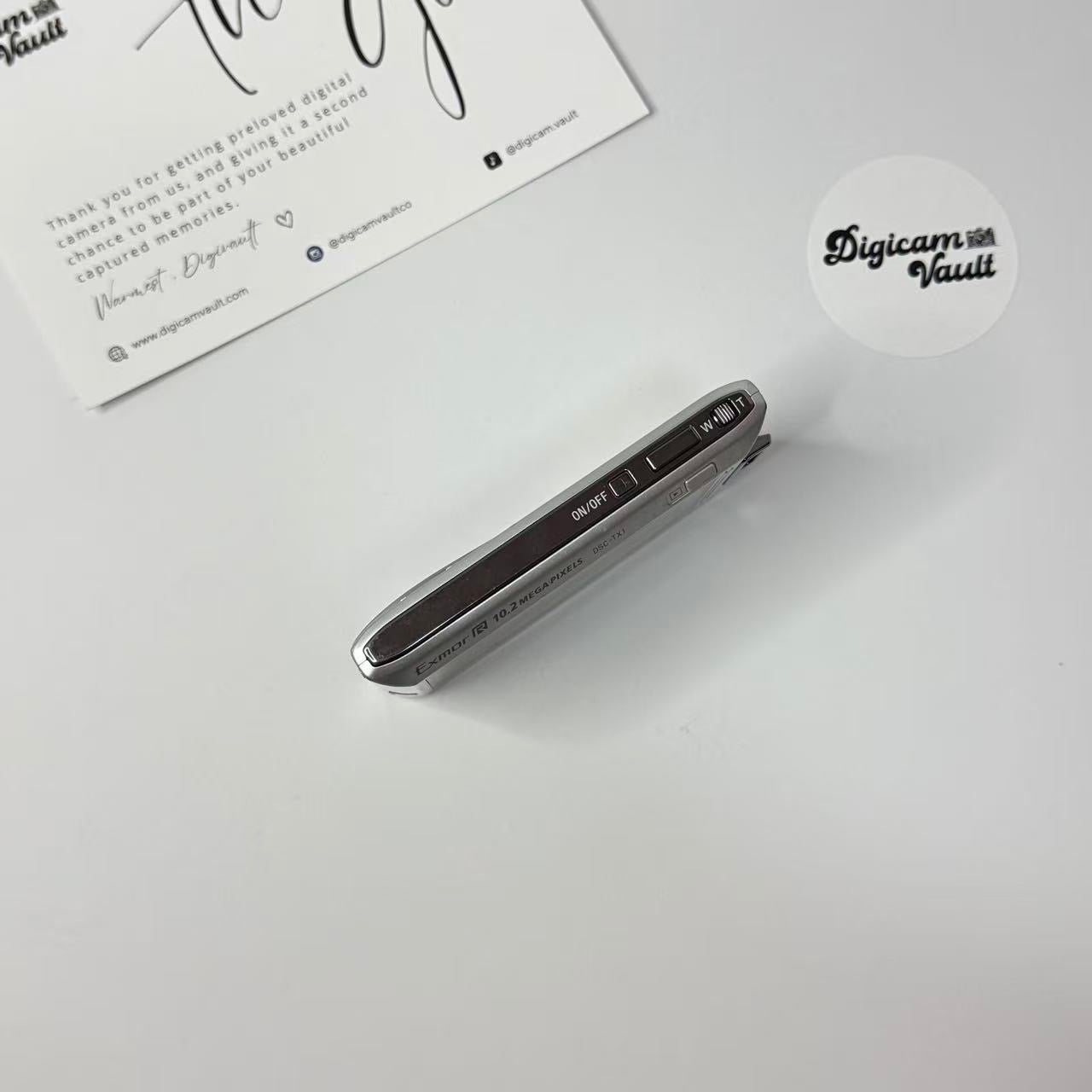 SONY CYBERSHOT DSC-TX1 [SILVER]