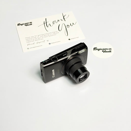 CANON POWERSHOT ELPH 360 HS / IXUS 285 [BLACK] - POPULAR ✮