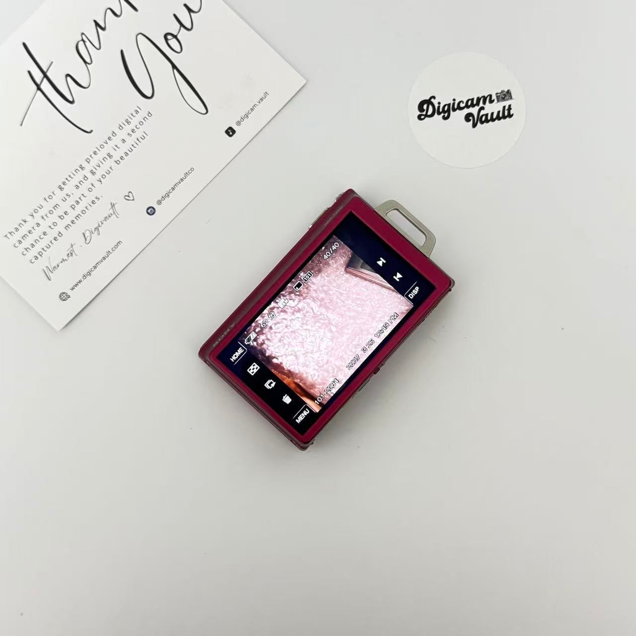 SONY CYBERSHOT DSC-T200 [ROSE RED]