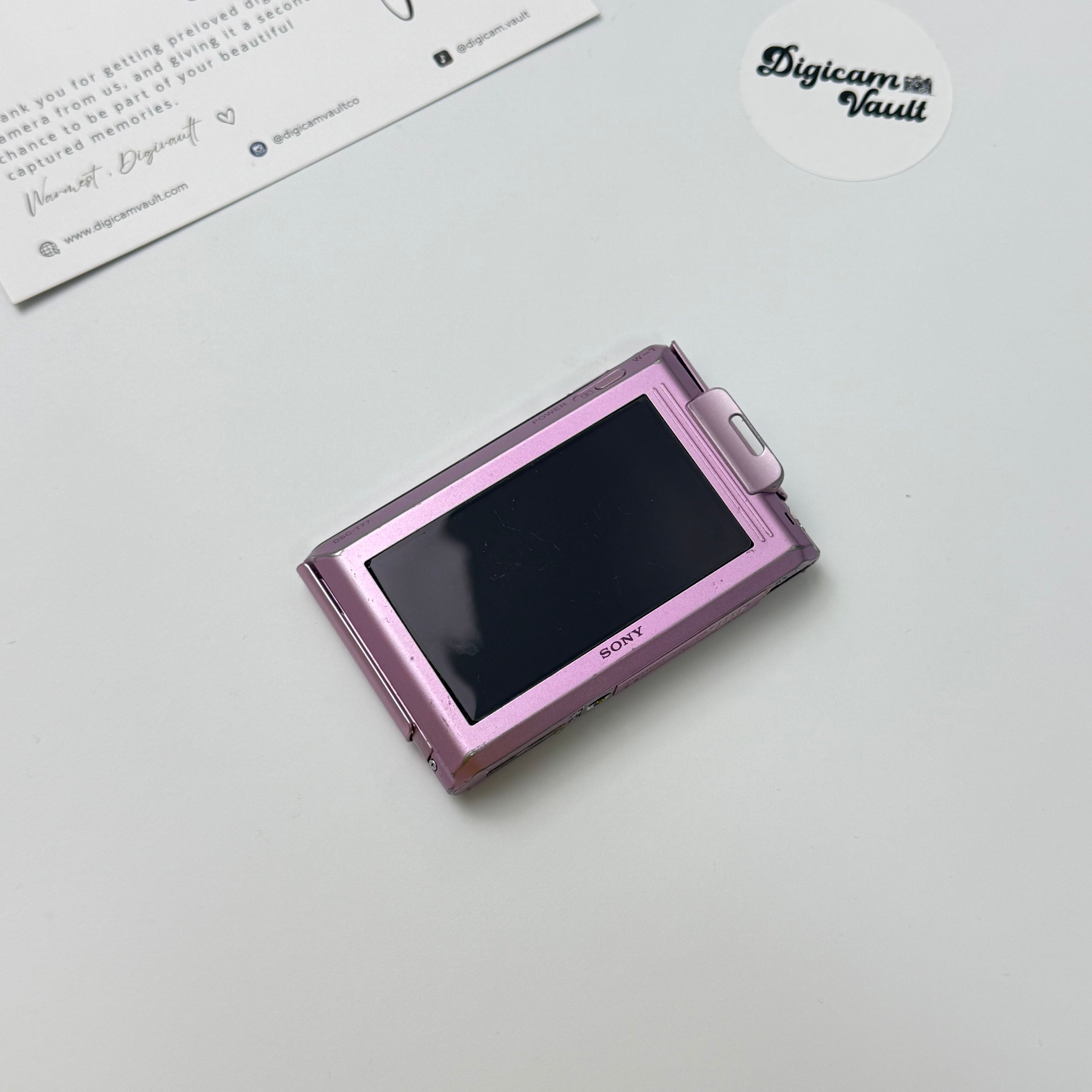 SONY CYBERSHOT DSC-T77 [PINK]