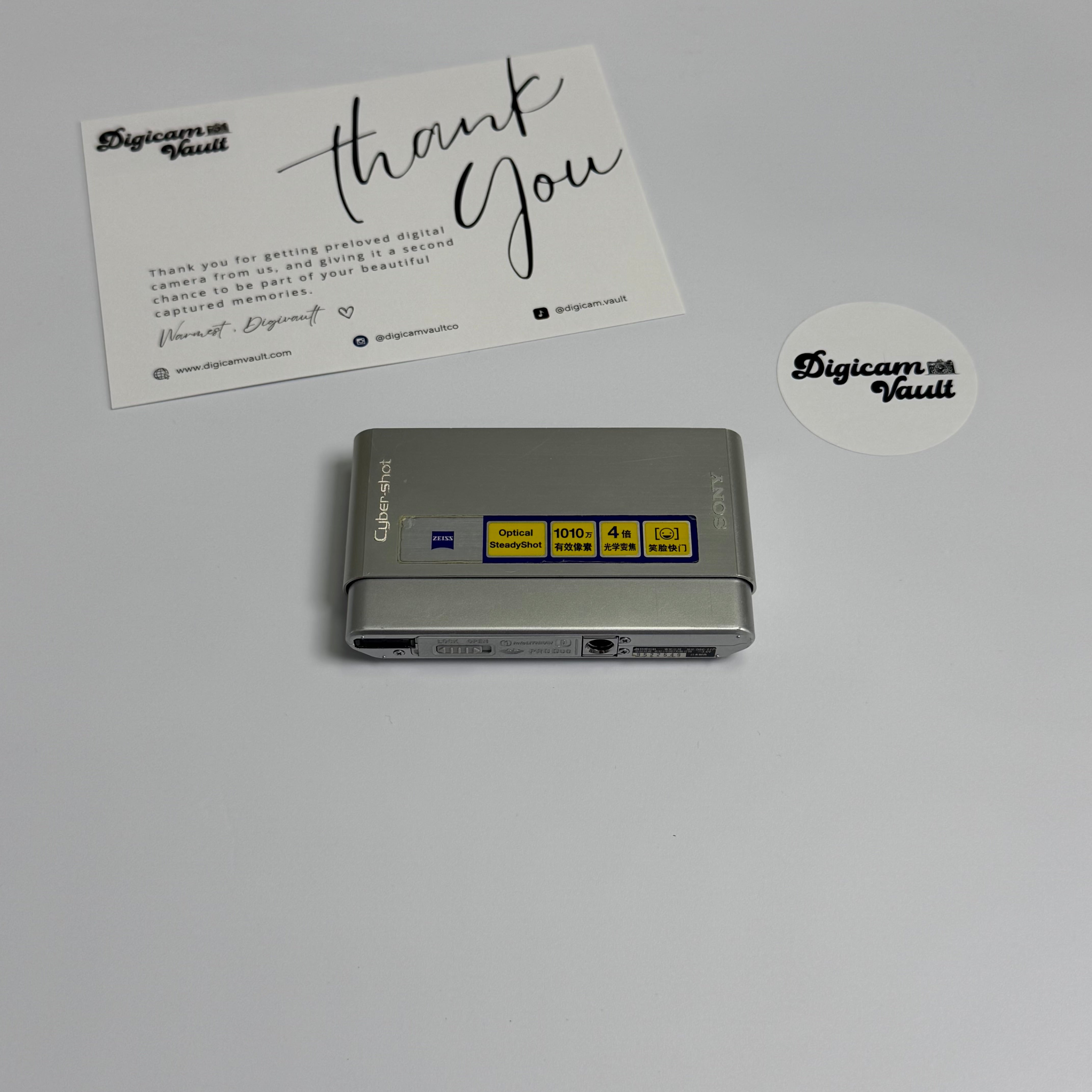 SONY CYBERSHOT T77 [SILVER]