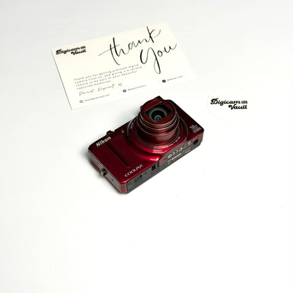 NIKON COOLPIX S9300 [WINE RED]