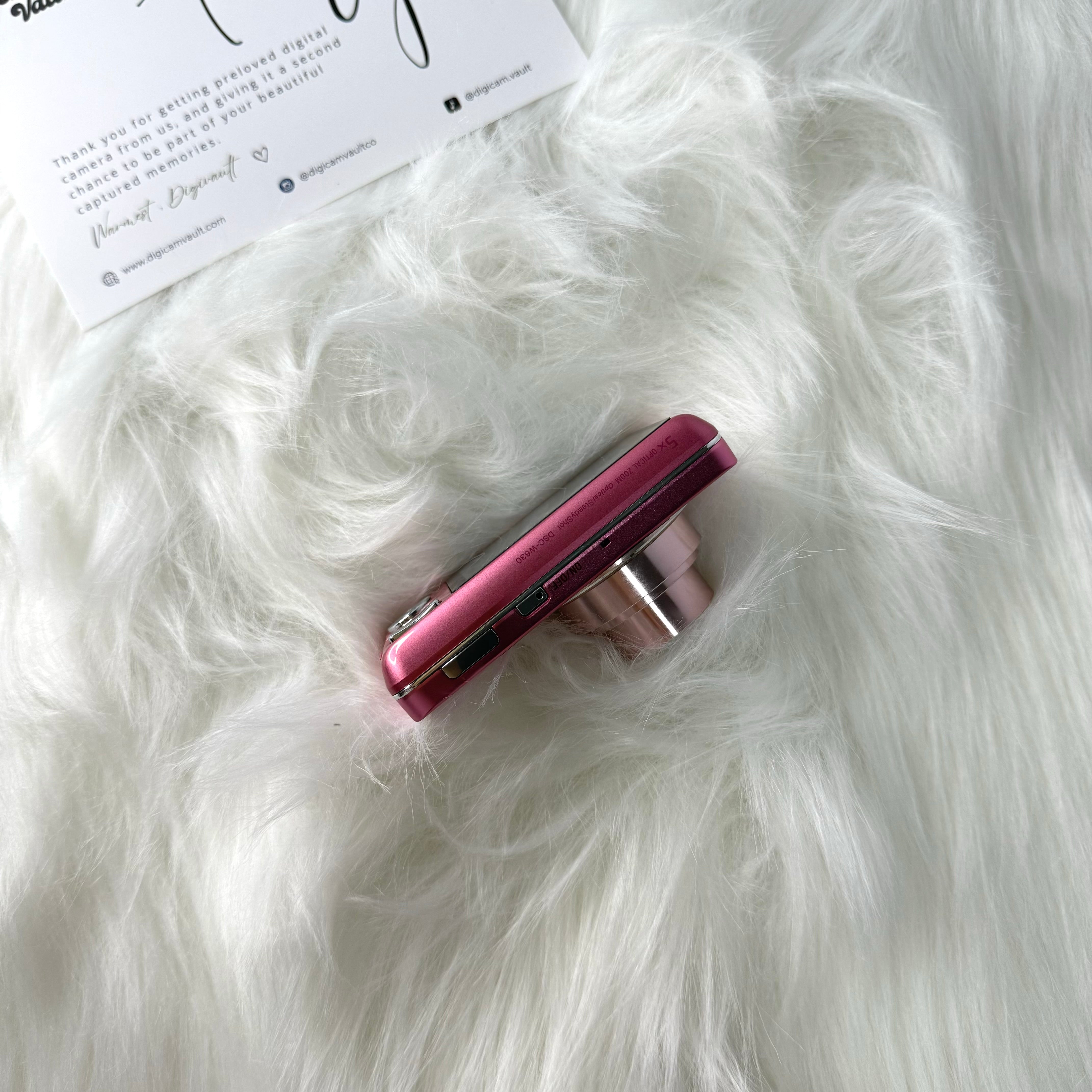 SONY CYBERSHOT DSC-W630 [PINK]
