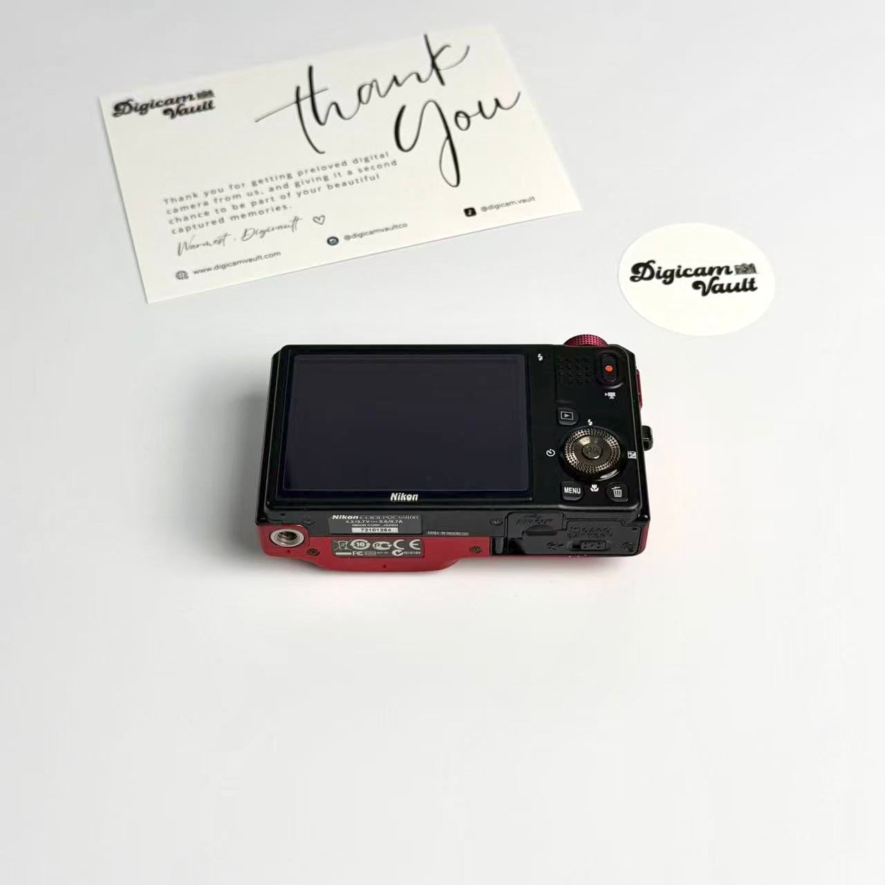 NIKON COOLPIX S9100 [RED]