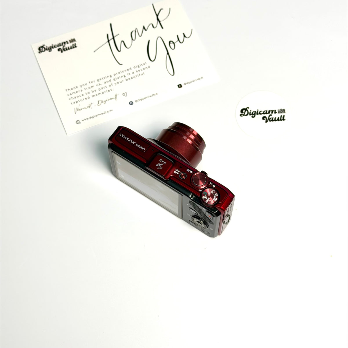 NIKON COOLPIX S9300 [WINE RED]