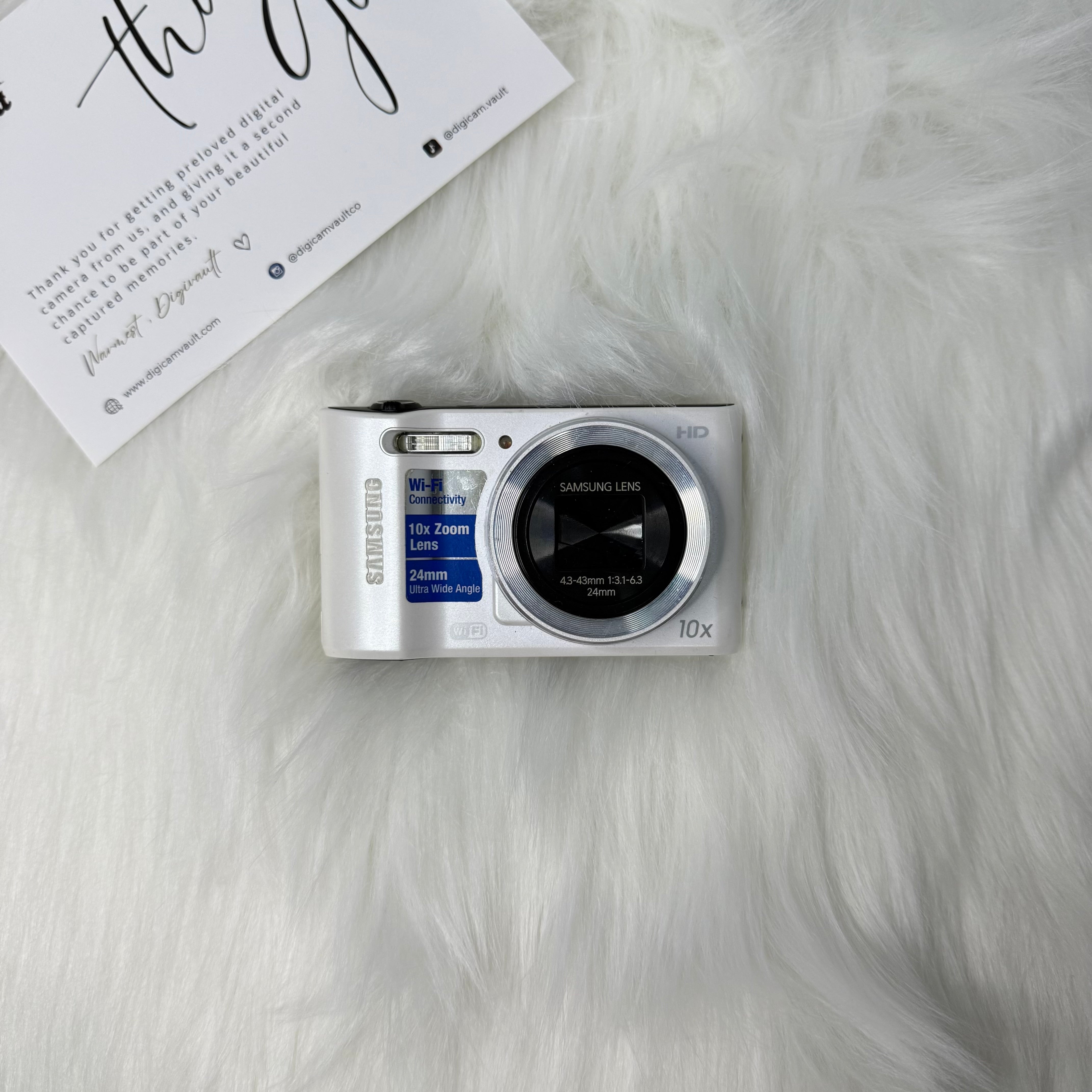 SAMSUNG WB30F [WHITE]
