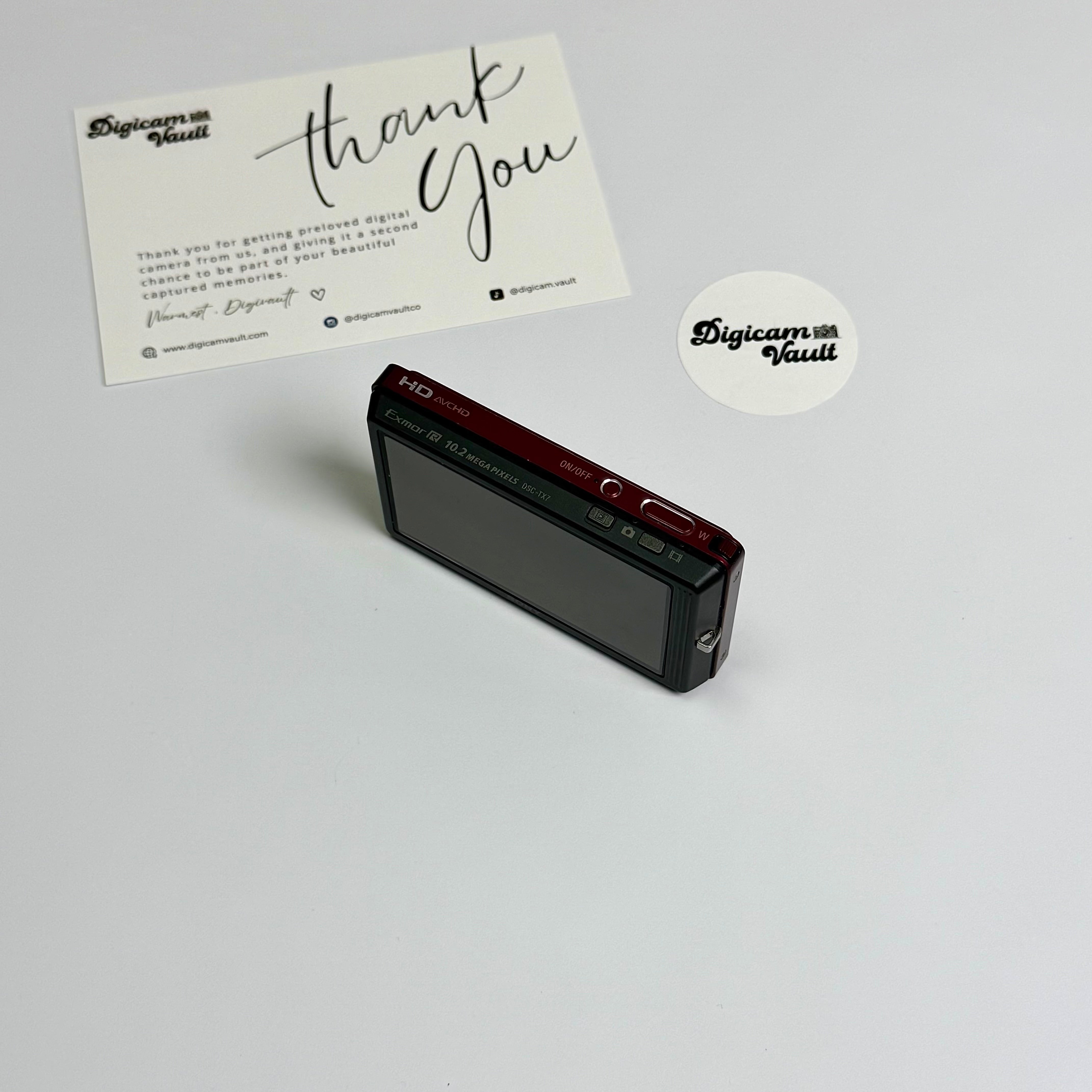 SONY CYBERSHOT DSC-TX7 [ROSE PINK]