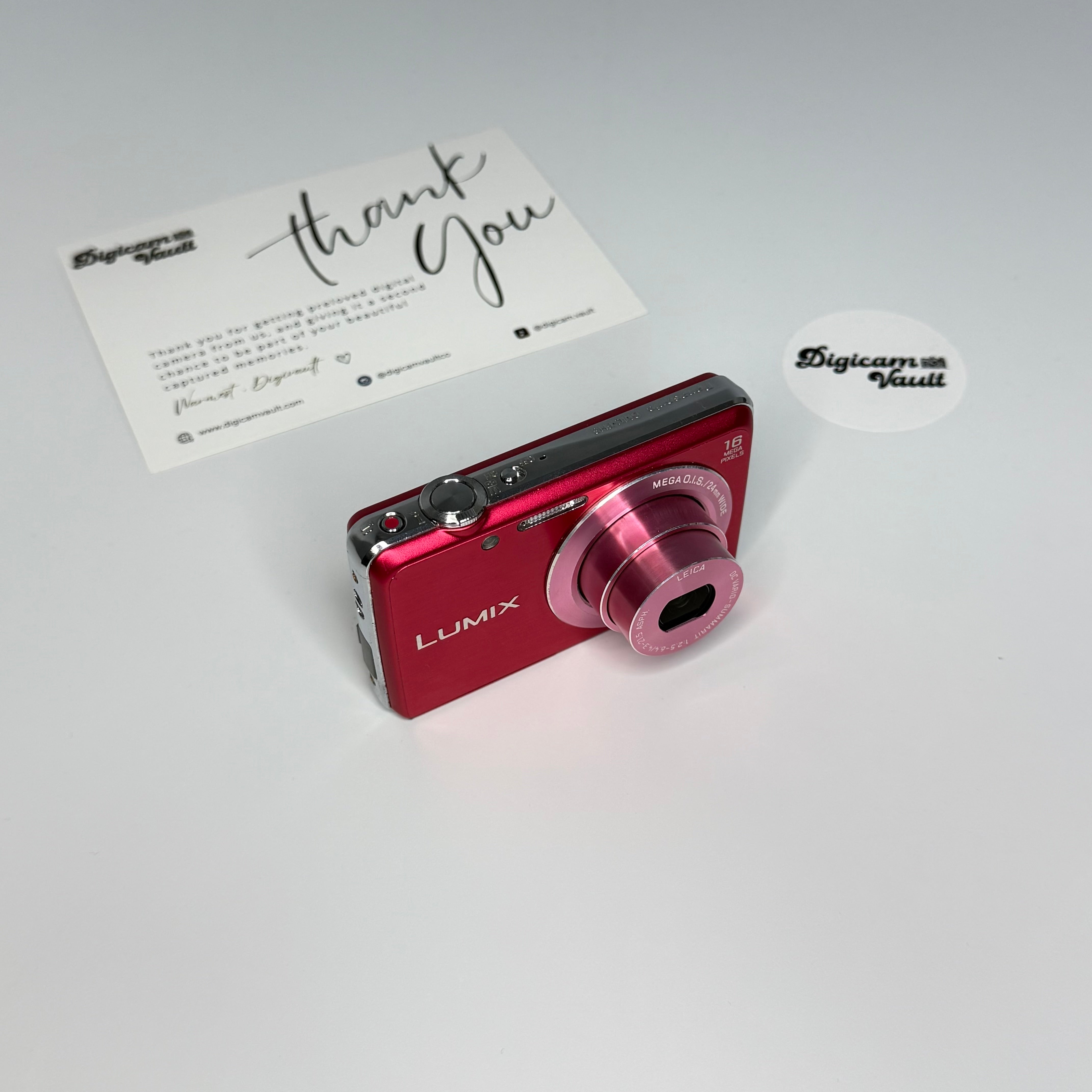 PANASONIC LUMIX DMC-FH8 [RED]