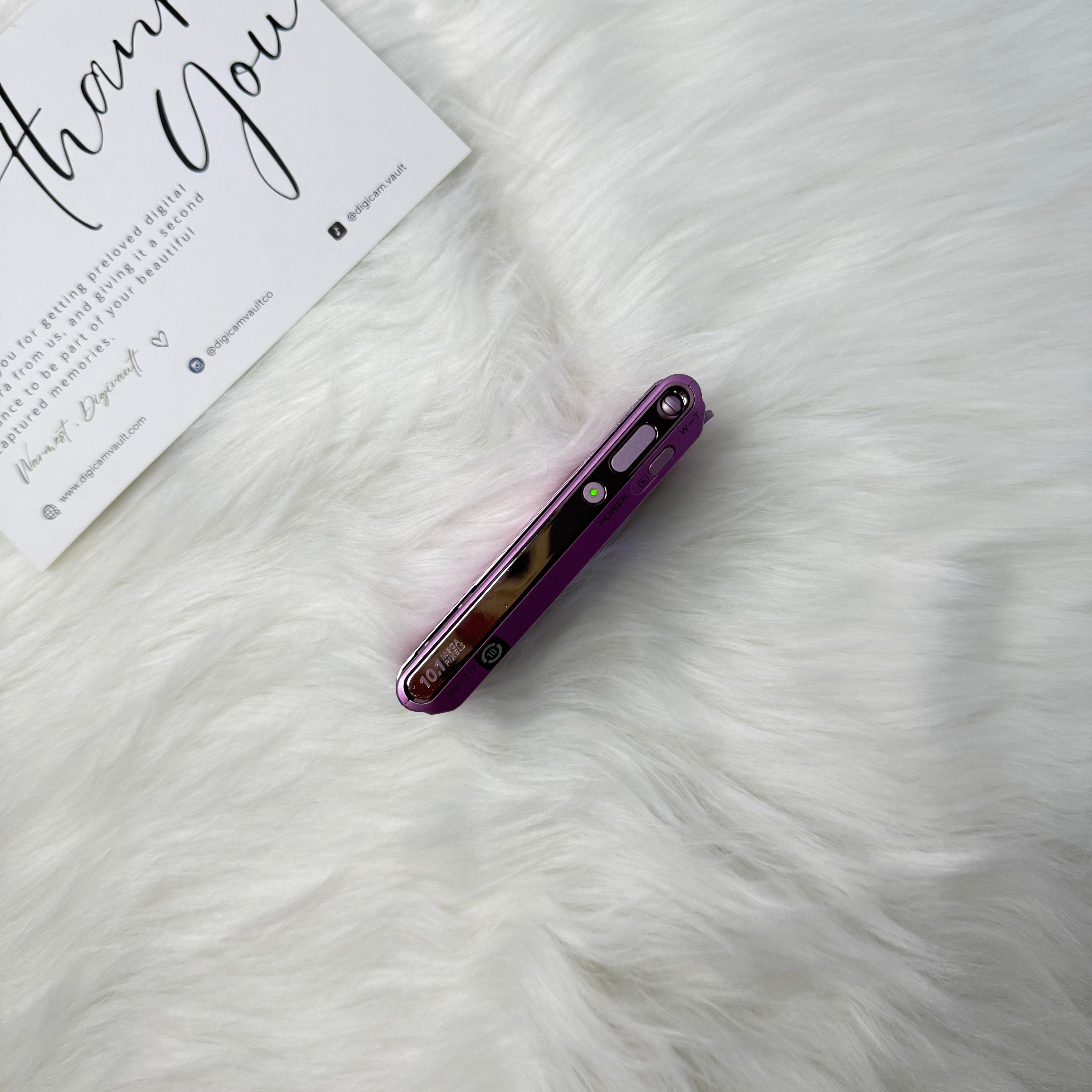 SONY CYBERSHOT DSC-T77 [PINK]