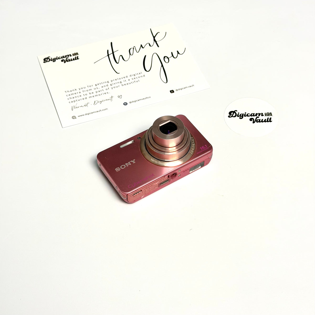 SONY CYBERSHOT W570 [PINK] - TEAM FAV✮