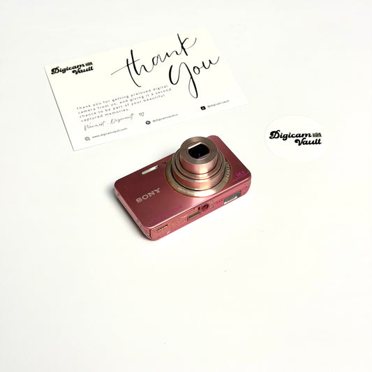 SONY CYBERSHOT W570 [PINK] - TEAM FAV✮