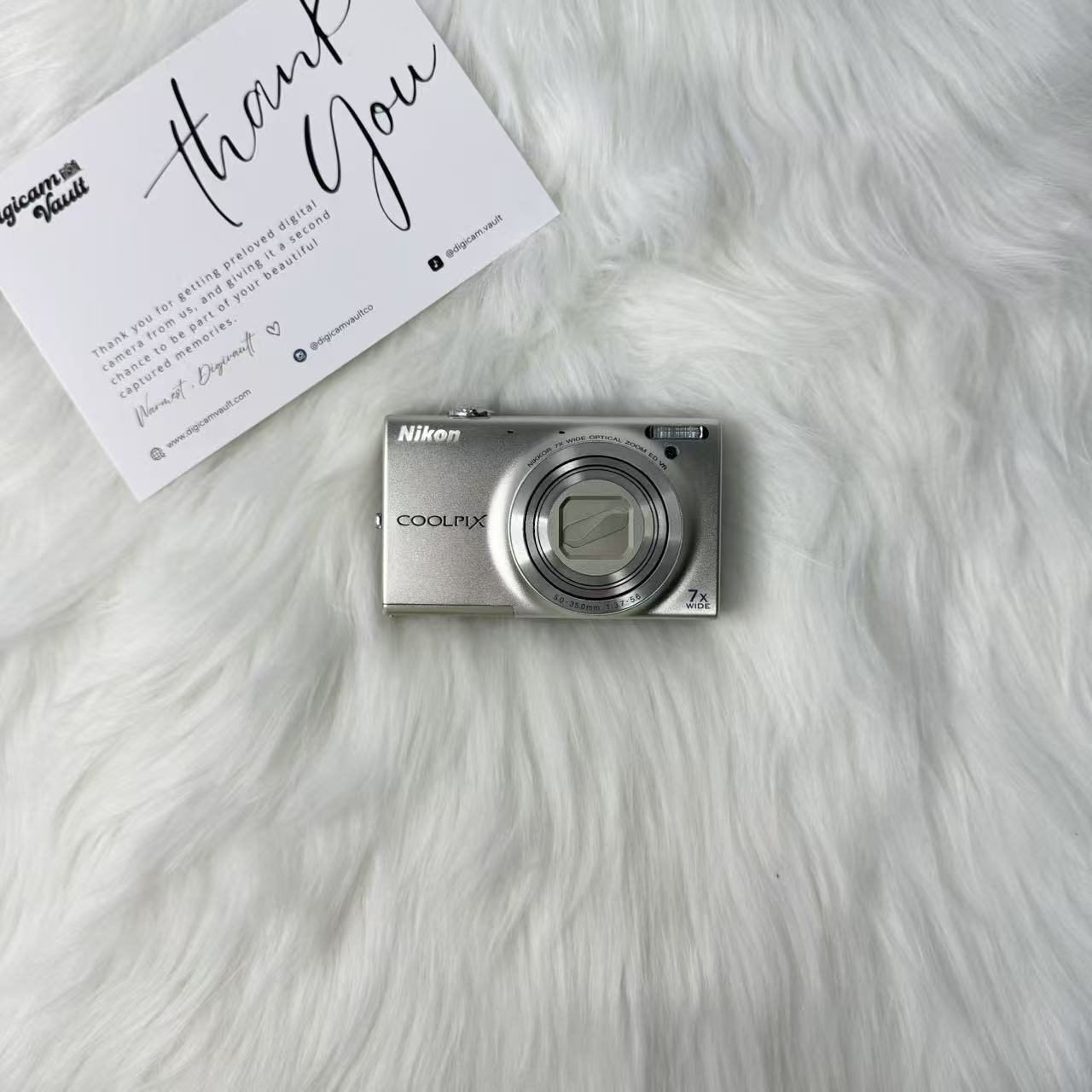 NIKON COOLPIX S6100 [SILVER]