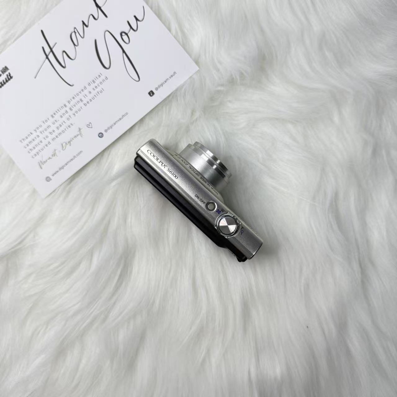 NIKON COOLPIX S6100 [SILVER]