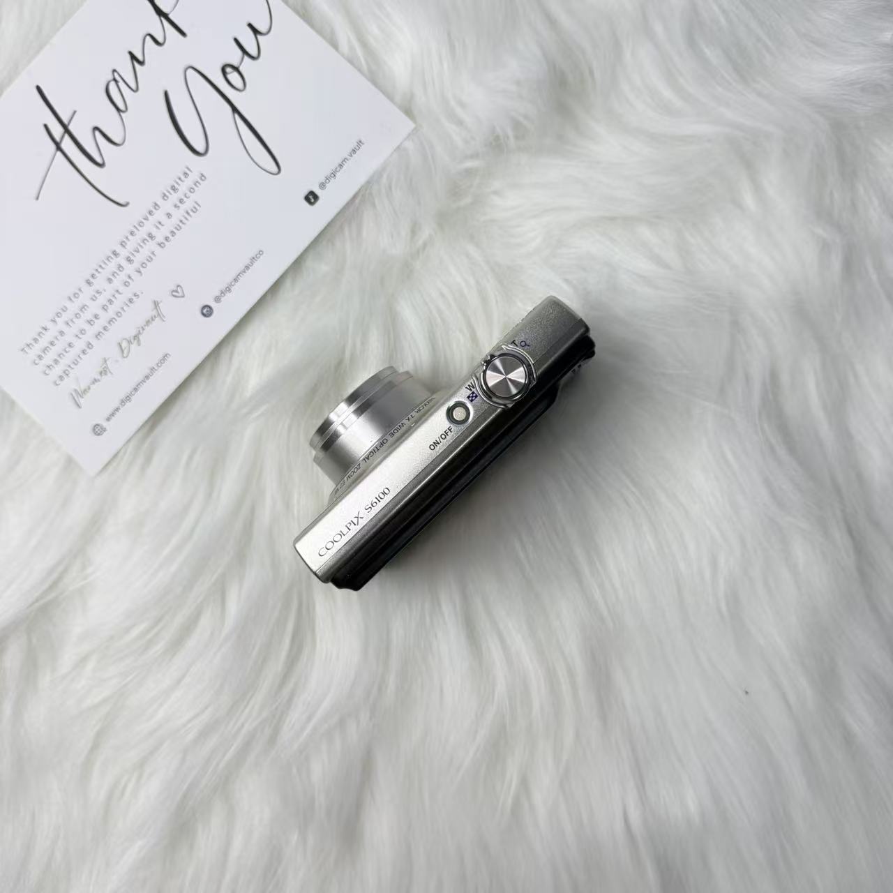 NIKON COOLPIX S6100 [SILVER]