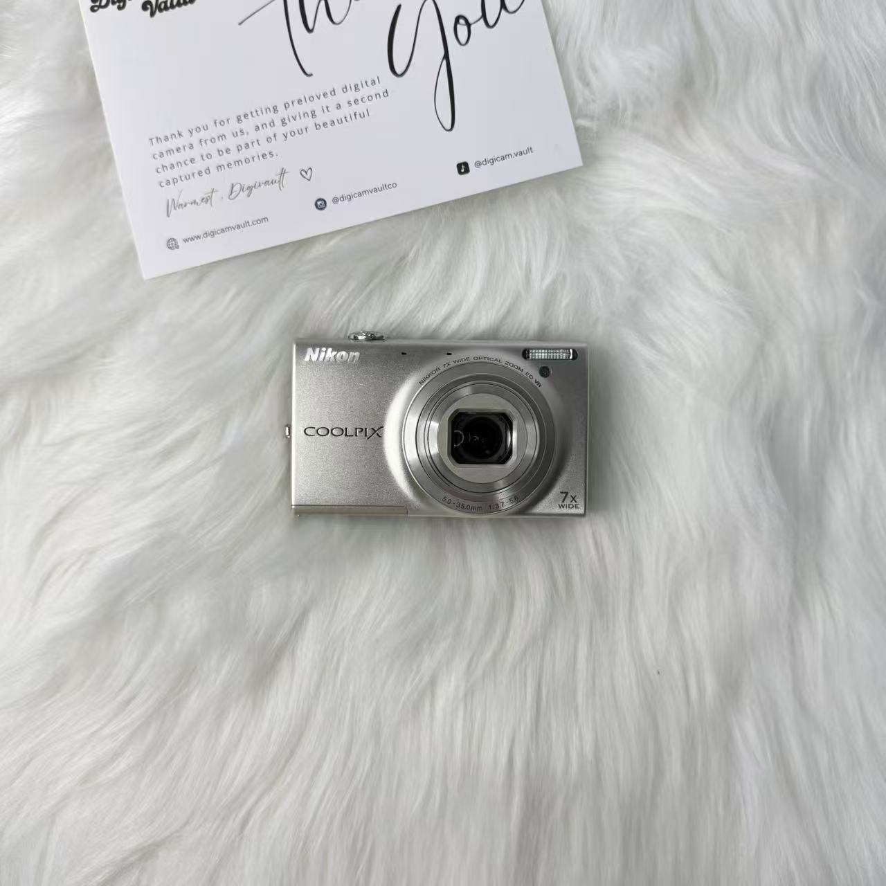 NIKON COOLPIX S6100 [SILVER]