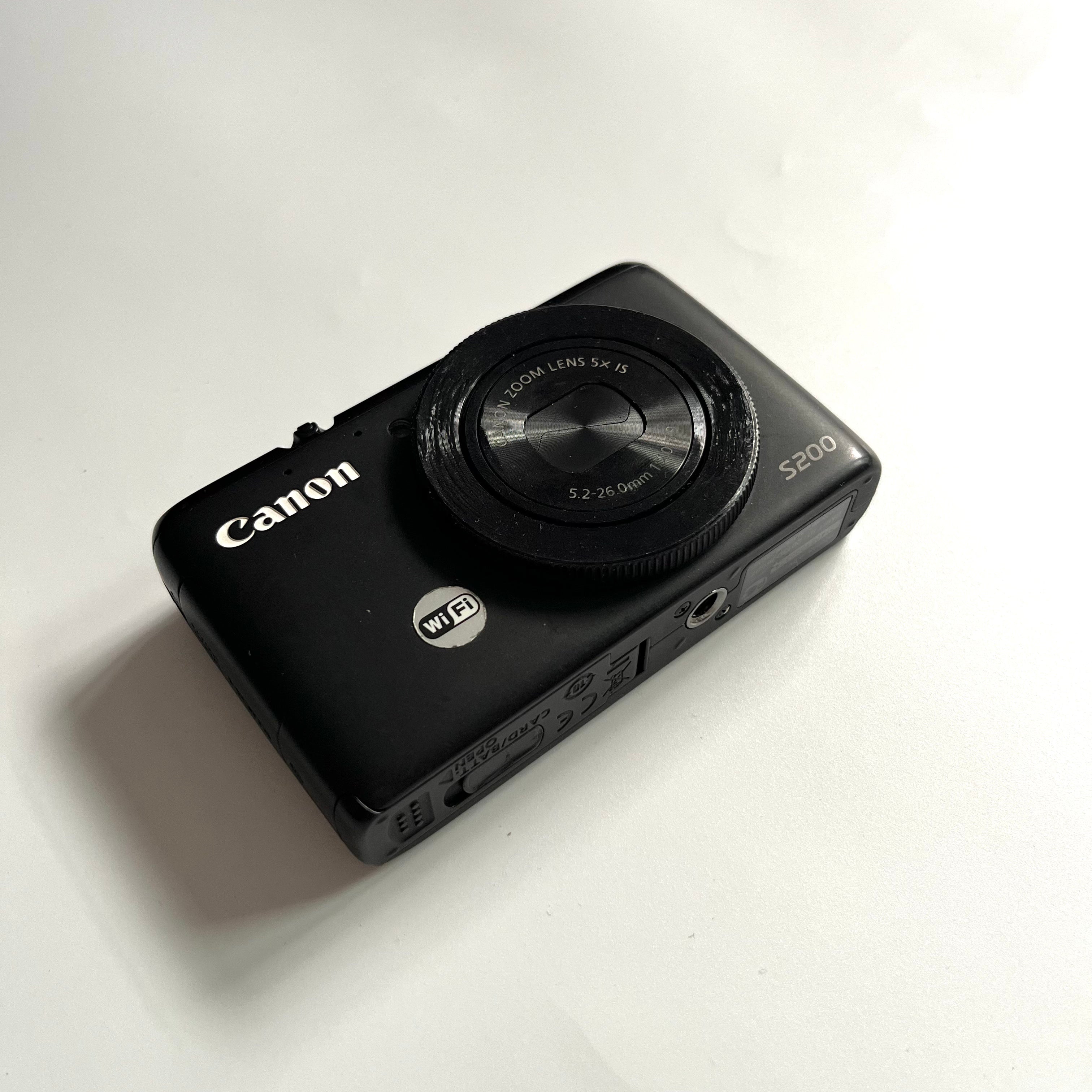 CANON POWERSHOT S200 [BLACK]