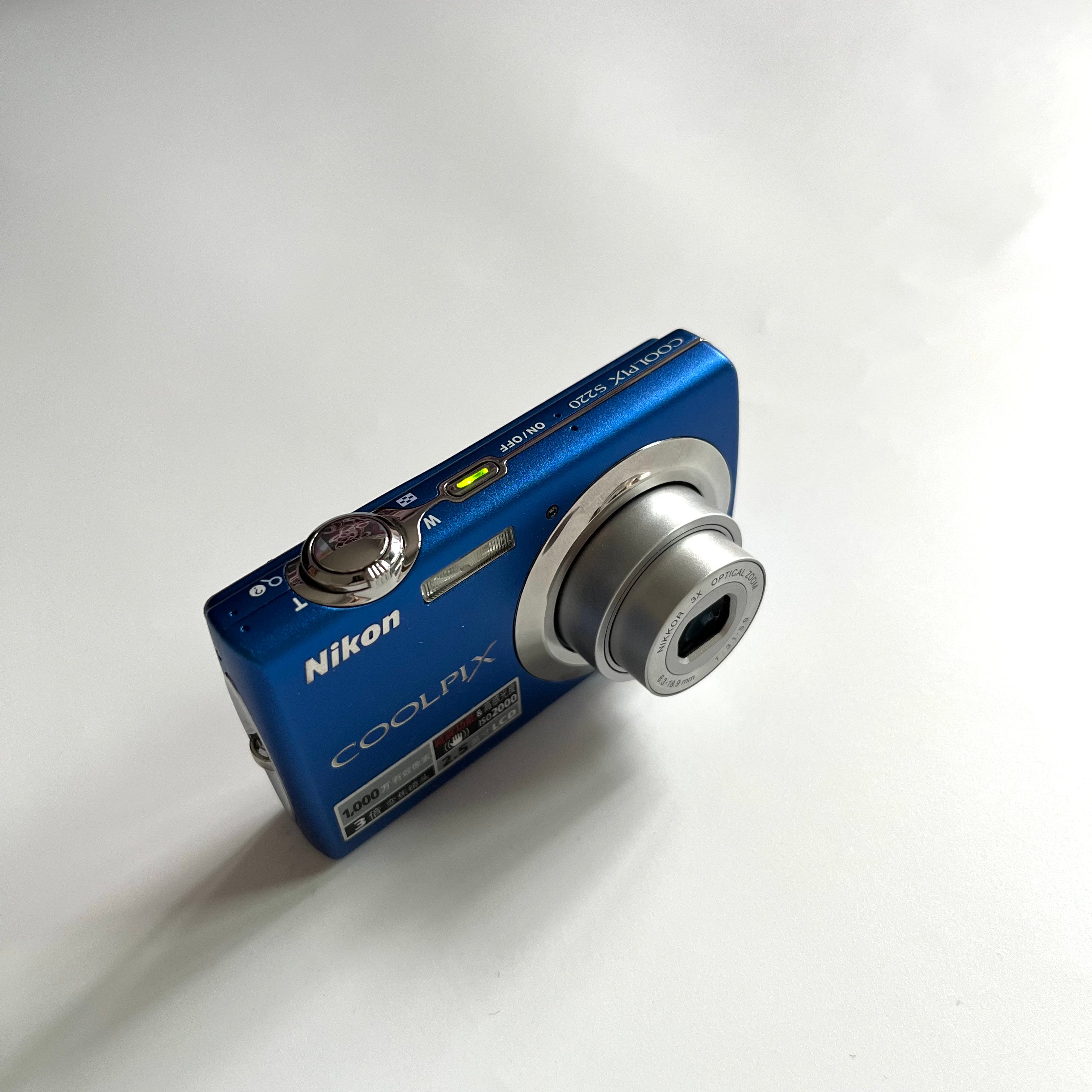 NIKON COOLPIX S220 [BLUE]