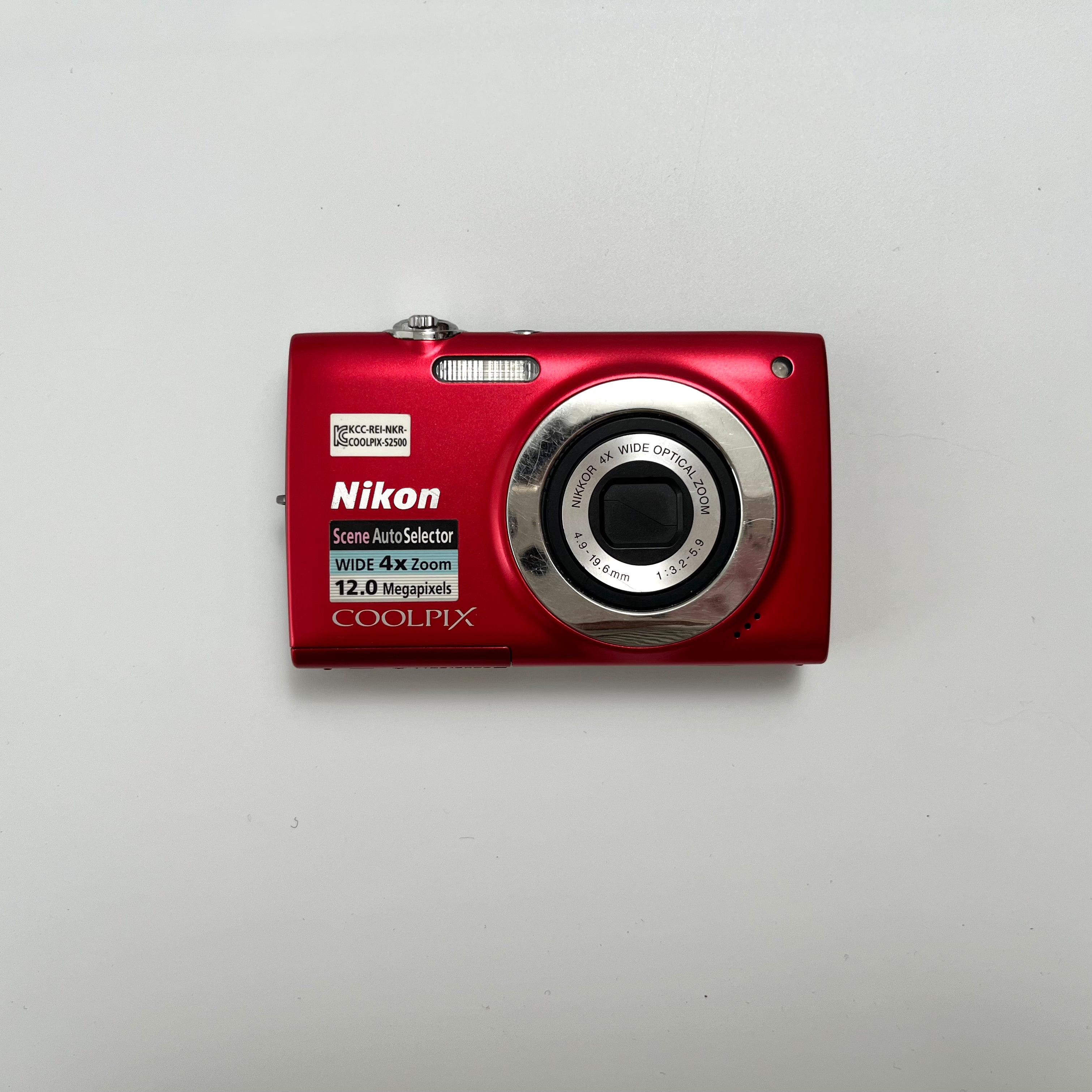 NIKON COOLPIX S2500 [RED]