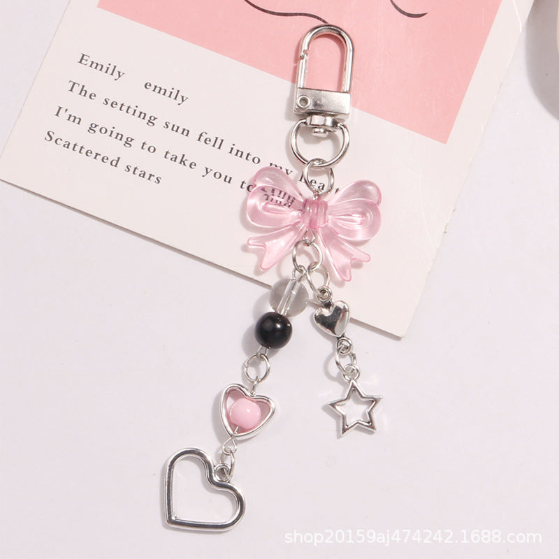 Falling Heart Y2K Digi Keychain